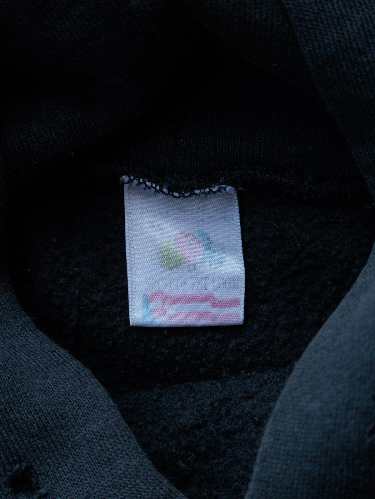Vintage Black BUM Equipment Hoodie (XL)
