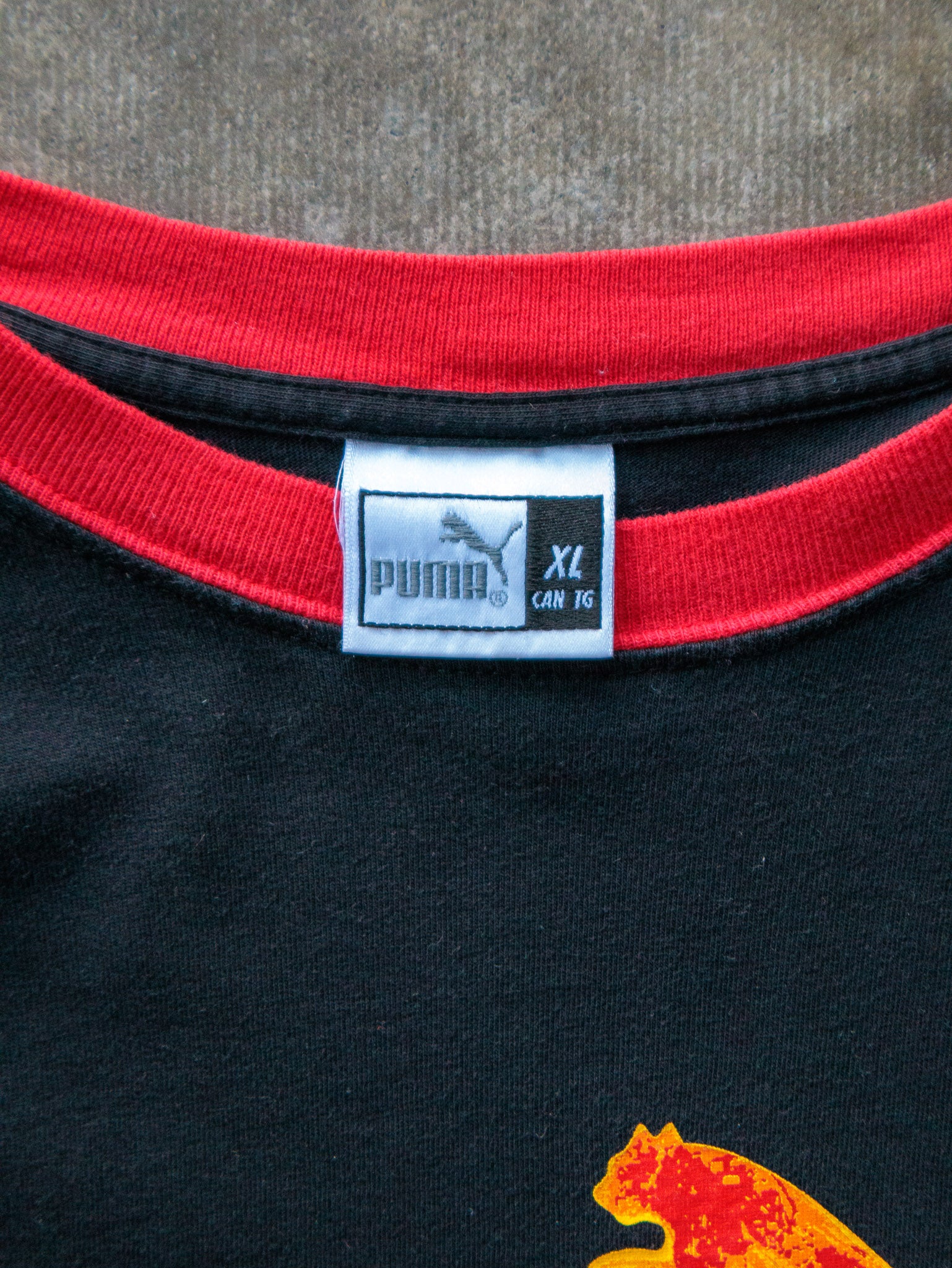 Vintage 00s Puma Ringer Tee (XL)