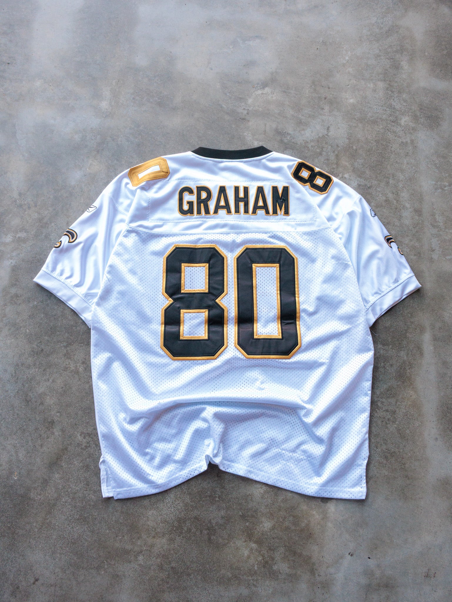 Vintage 00s Reebok New Orleans Saints Jimmy Graham NFL Jersey (2XL)