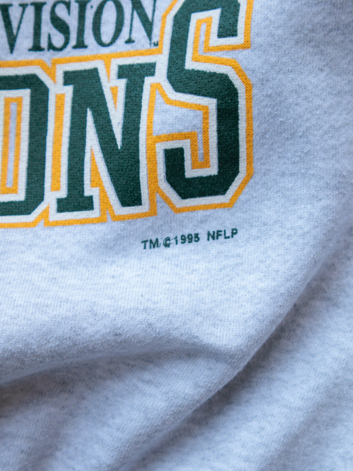 Vintage 90s Grey Green Bay Packers Sweatshirt (L)