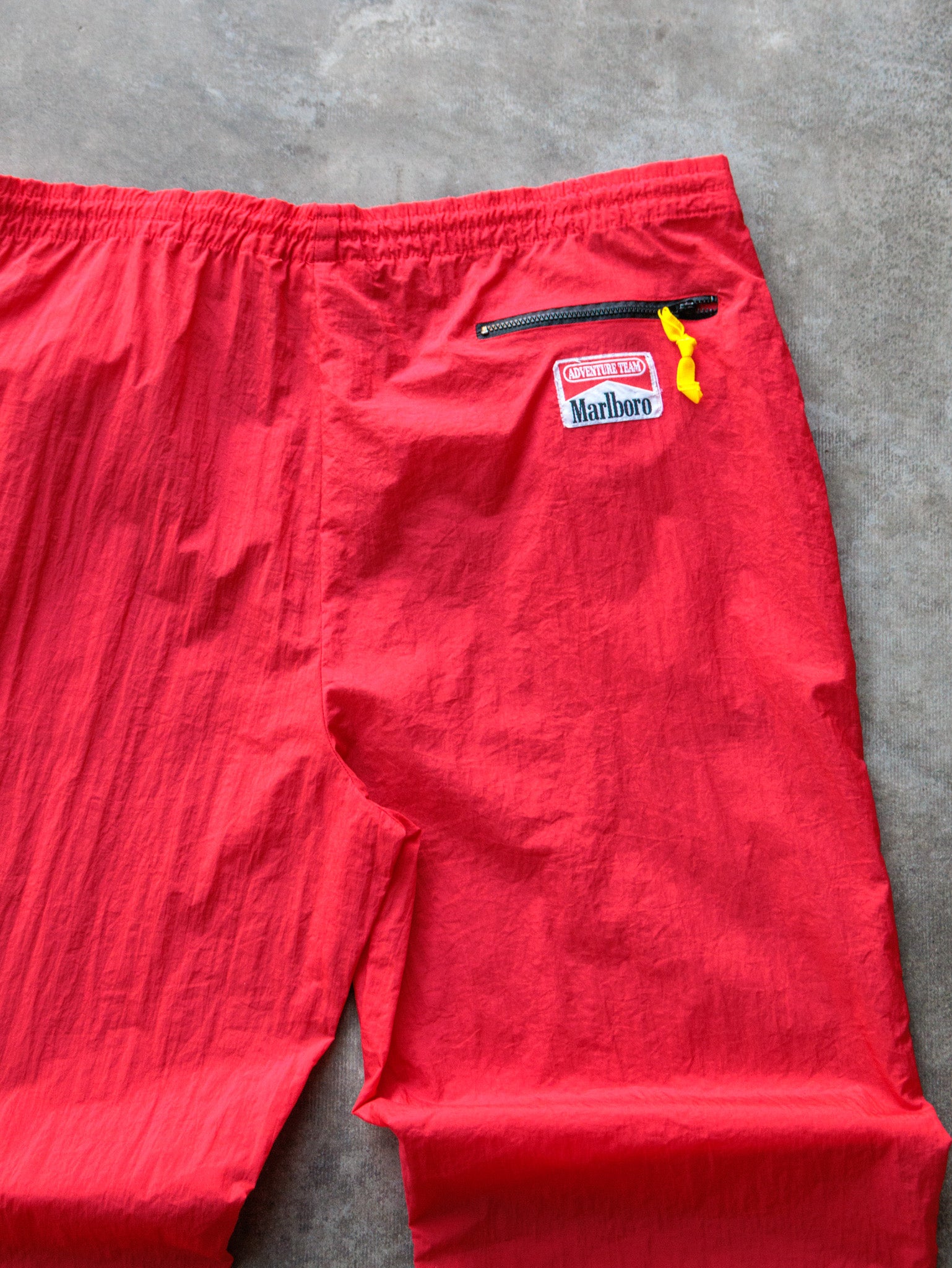 Vintage 90s Red Marlboro Adventure Team Pants (XL)