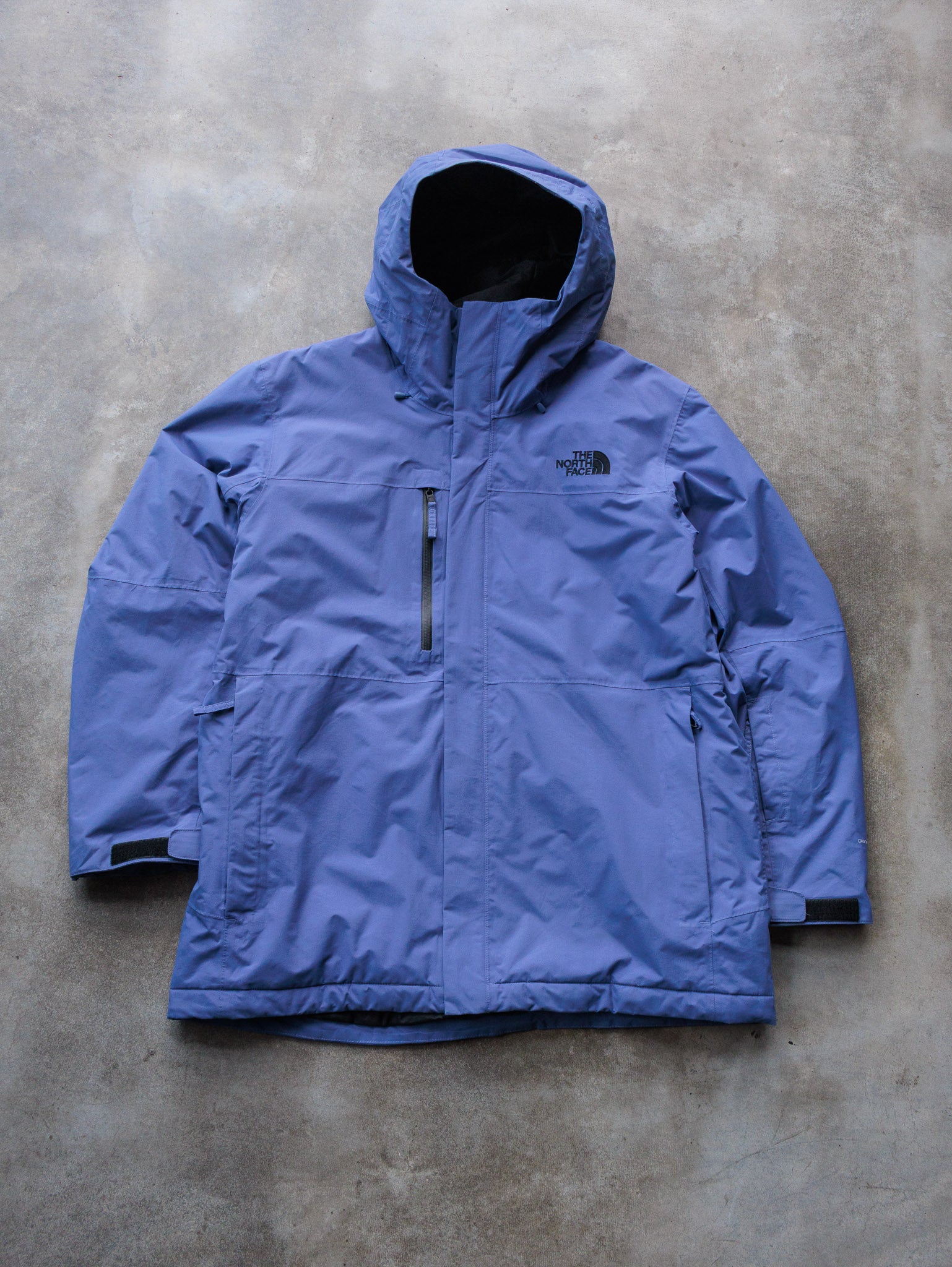 Vintage Purple The North Face DryVent Insulated Hooded Jacket (XL)