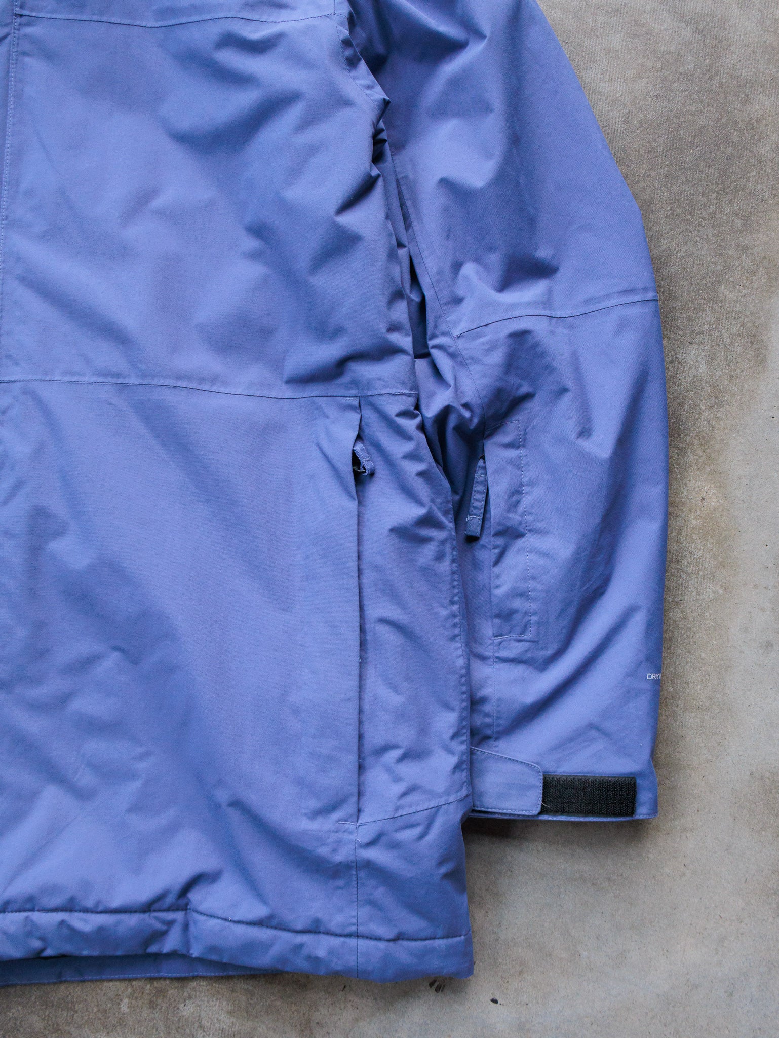Vintage Purple The North Face DryVent Insulated Hooded Jacket (XL)