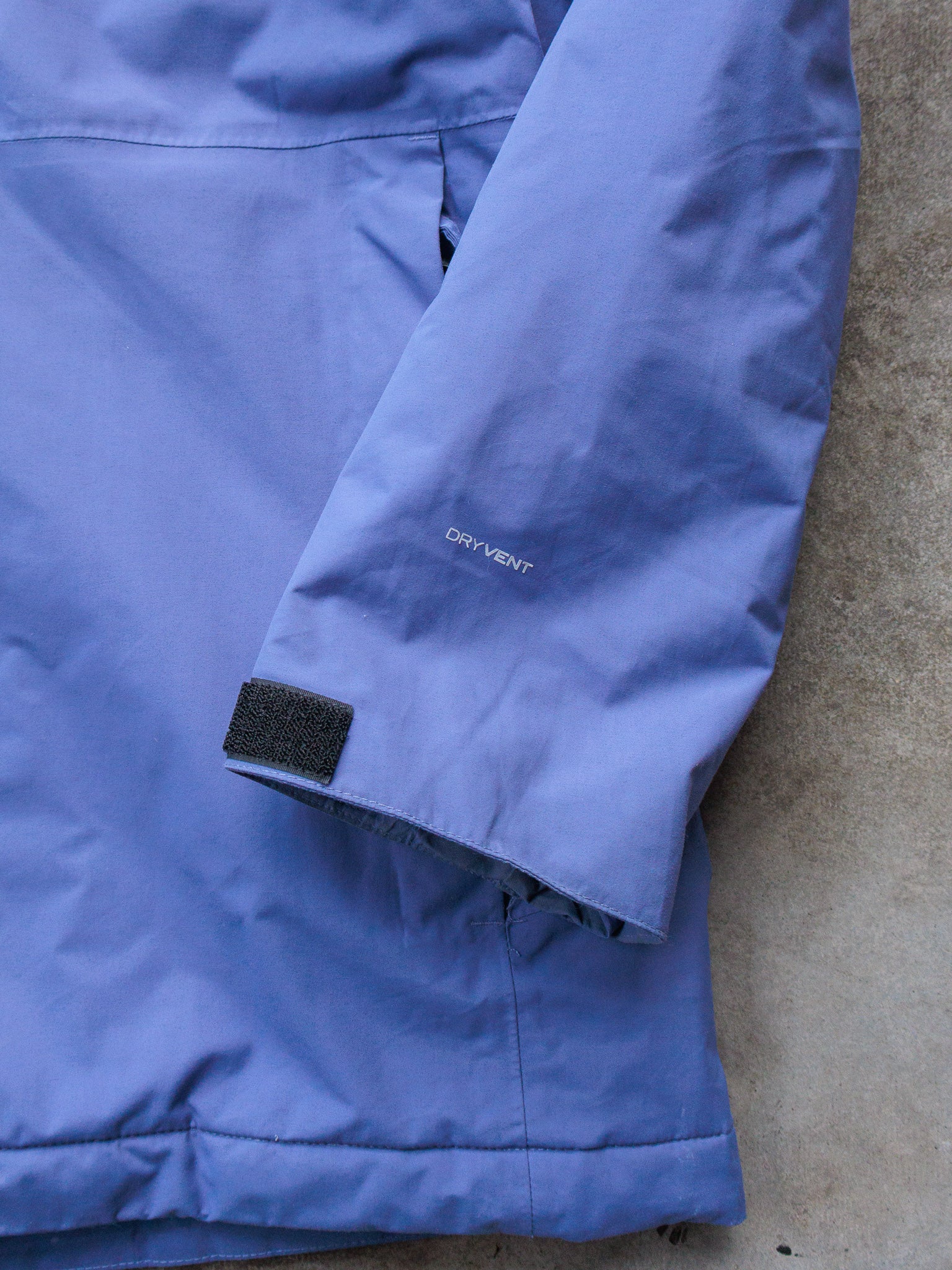 Vintage Purple The North Face DryVent Insulated Hooded Jacket (XL)