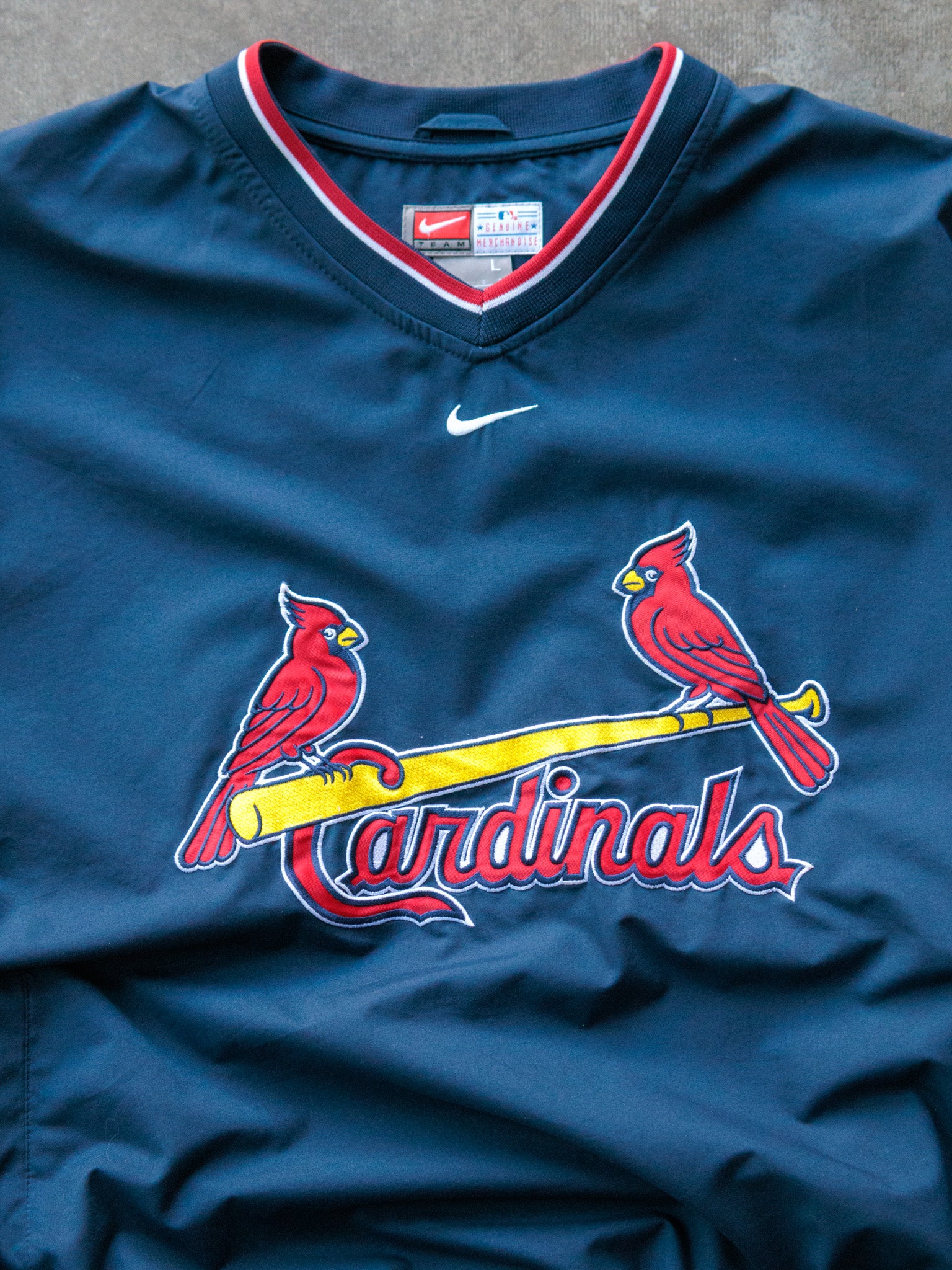 Vintage 00s Navy Nike St. Louis Cardinals Jacket (L)
