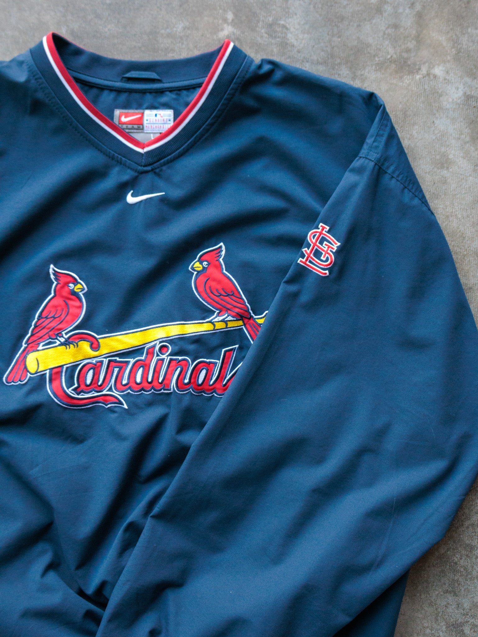 Vintage 00s Navy Nike St. Louis Cardinals Jacket (L)