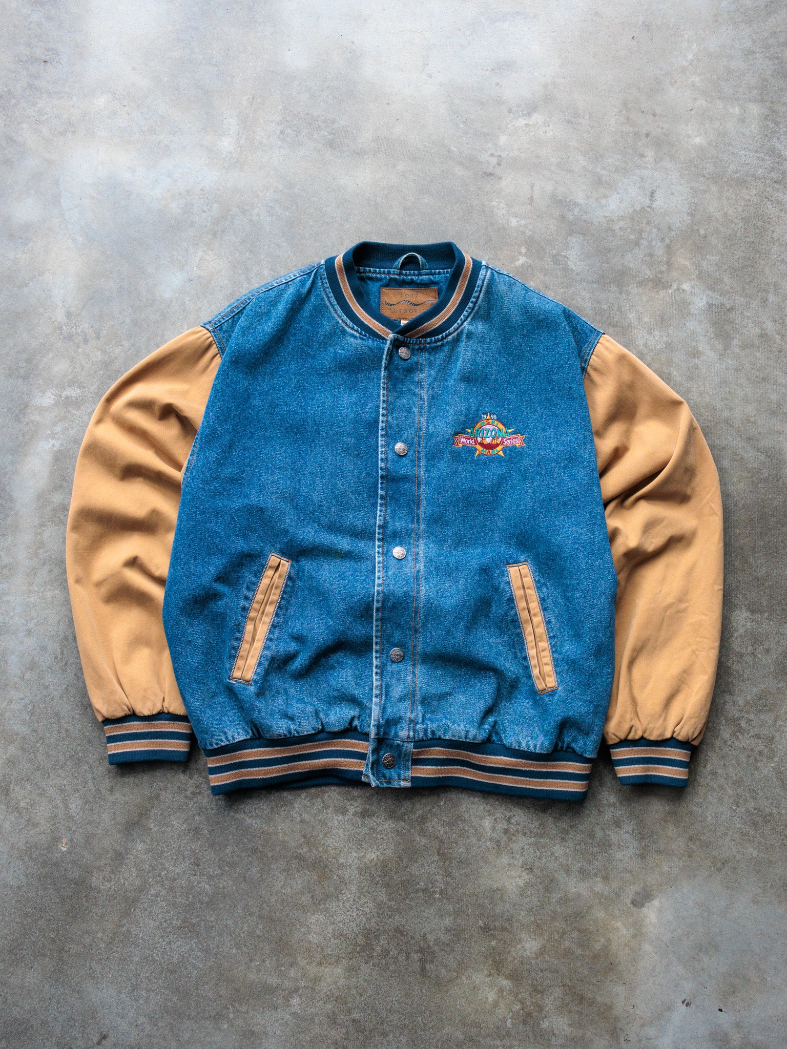 Vintage 1998 Arizona World Series Varsity Jacket (L)