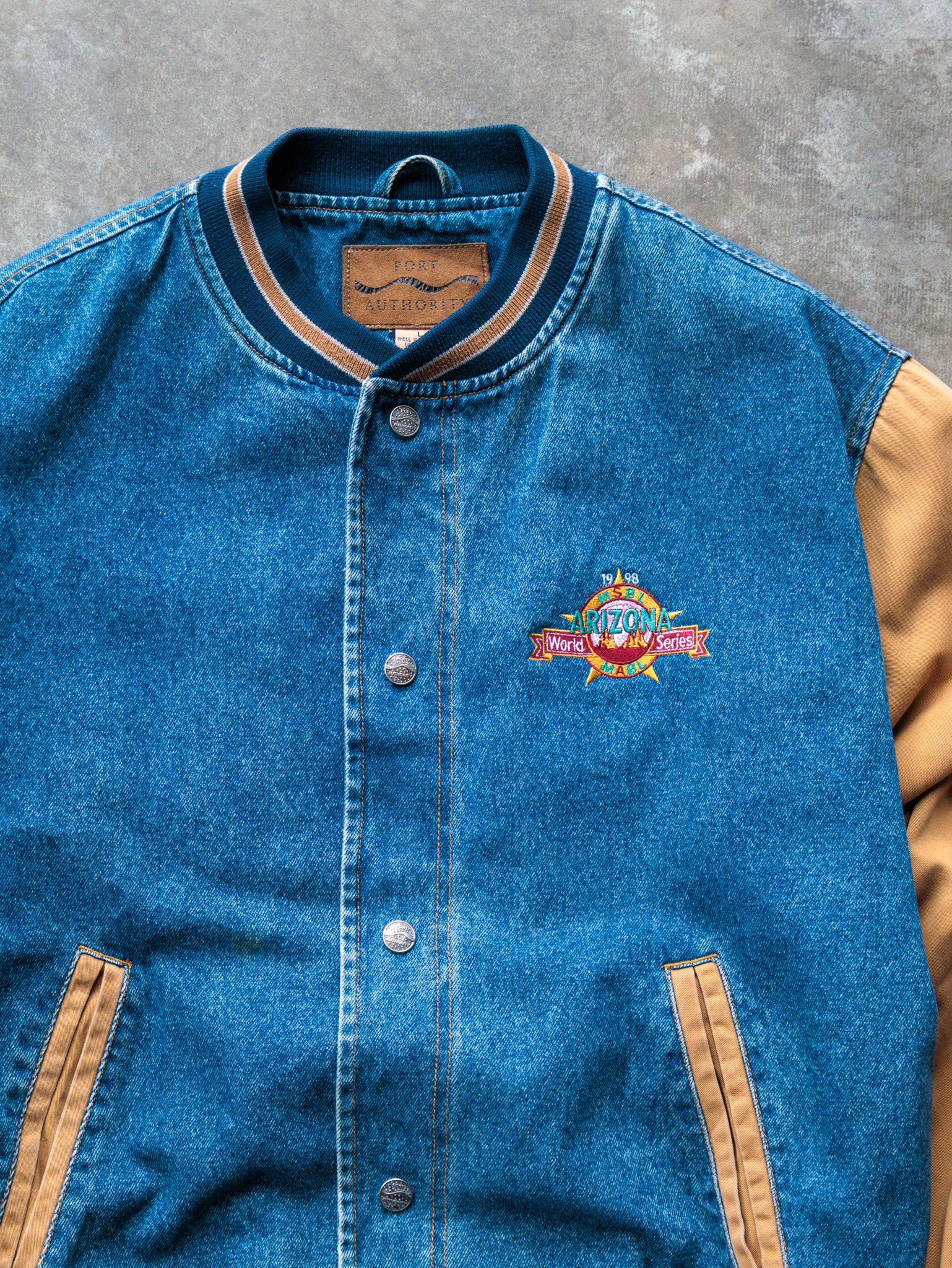 Vintage 1998 Arizona World Series Varsity Jacket (L)