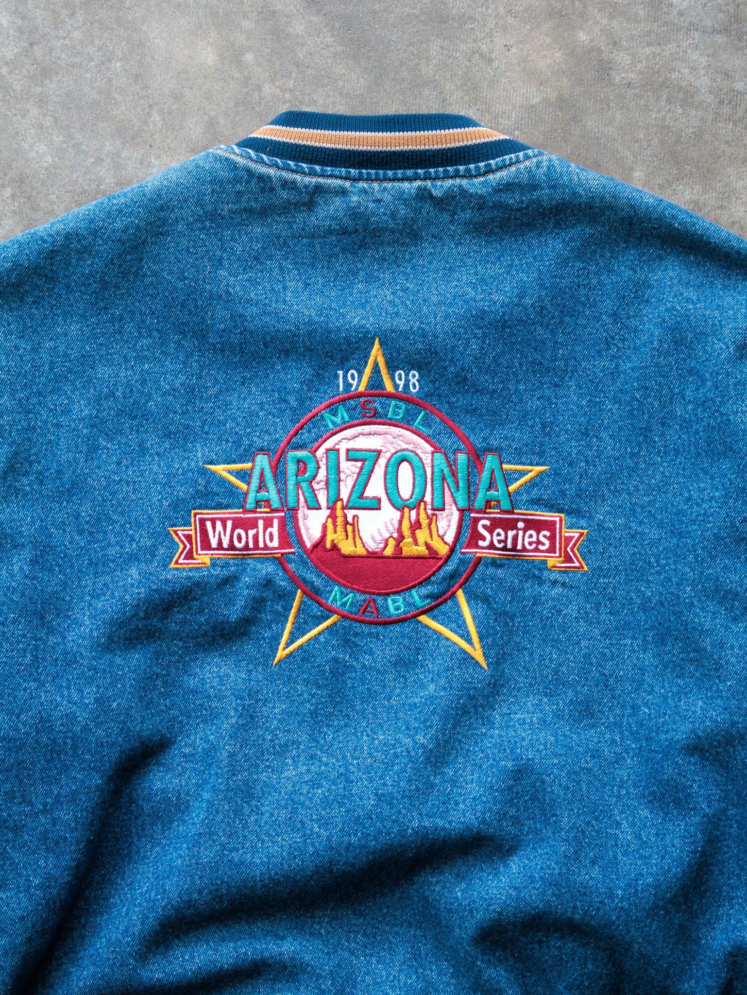 Vintage 1998 Arizona World Series Varsity Jacket (L)