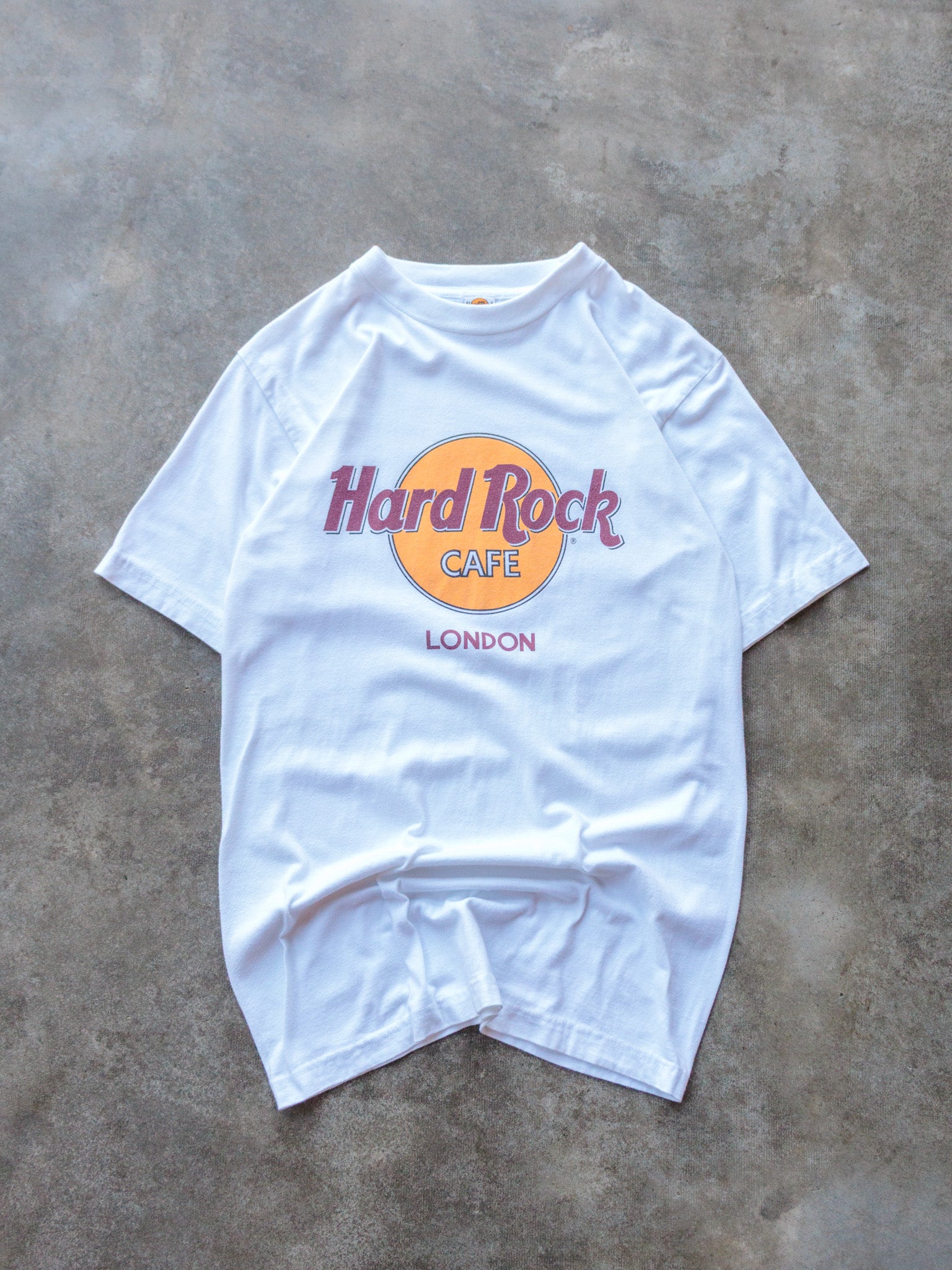 Vintage 90s White Hard Rock Cafe Tee (S)