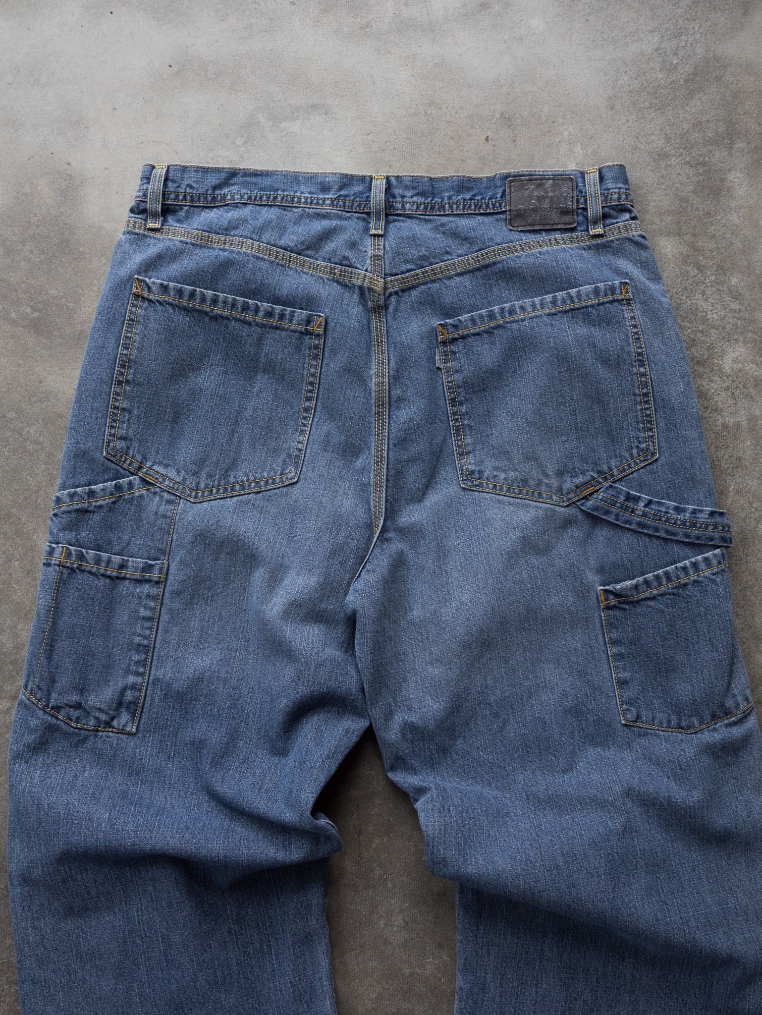 Vintage Blue Levi’s Silvertab Carpenter Jeans (W36)