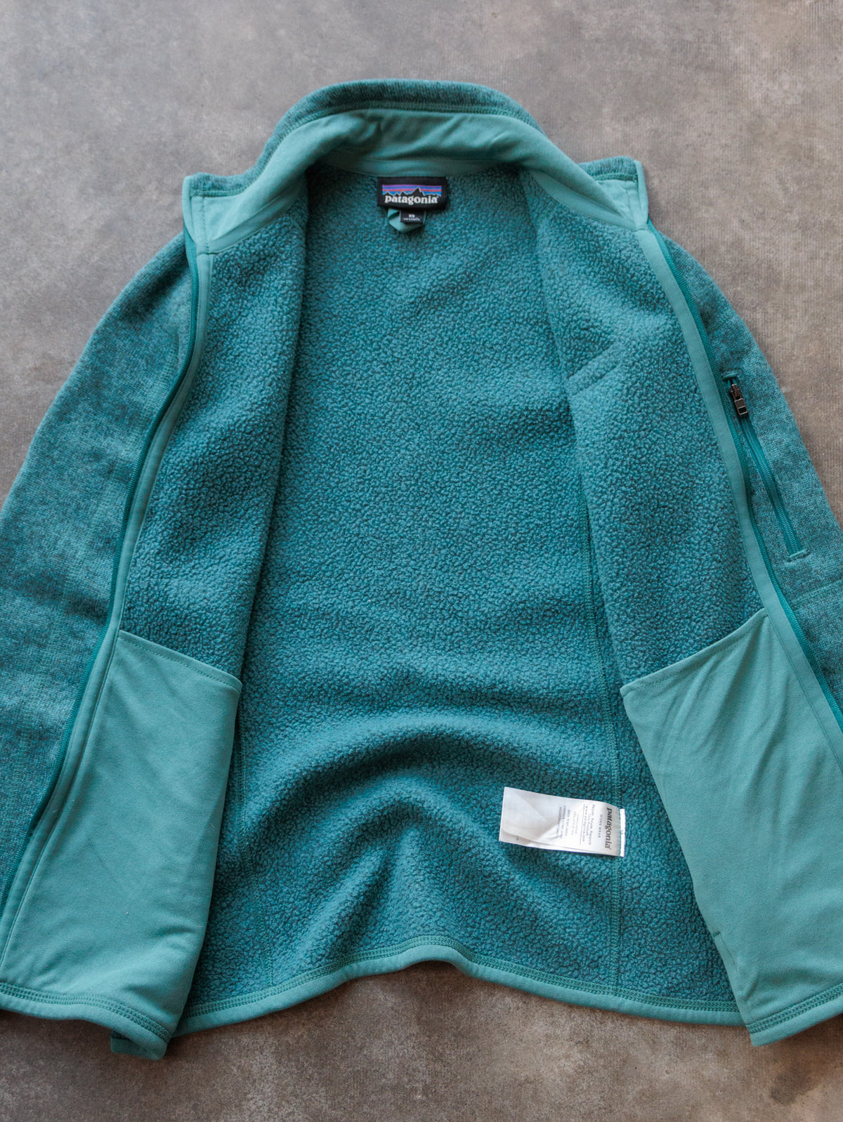 Green Patagonia Better Sweater Fleece Jacket (XS)