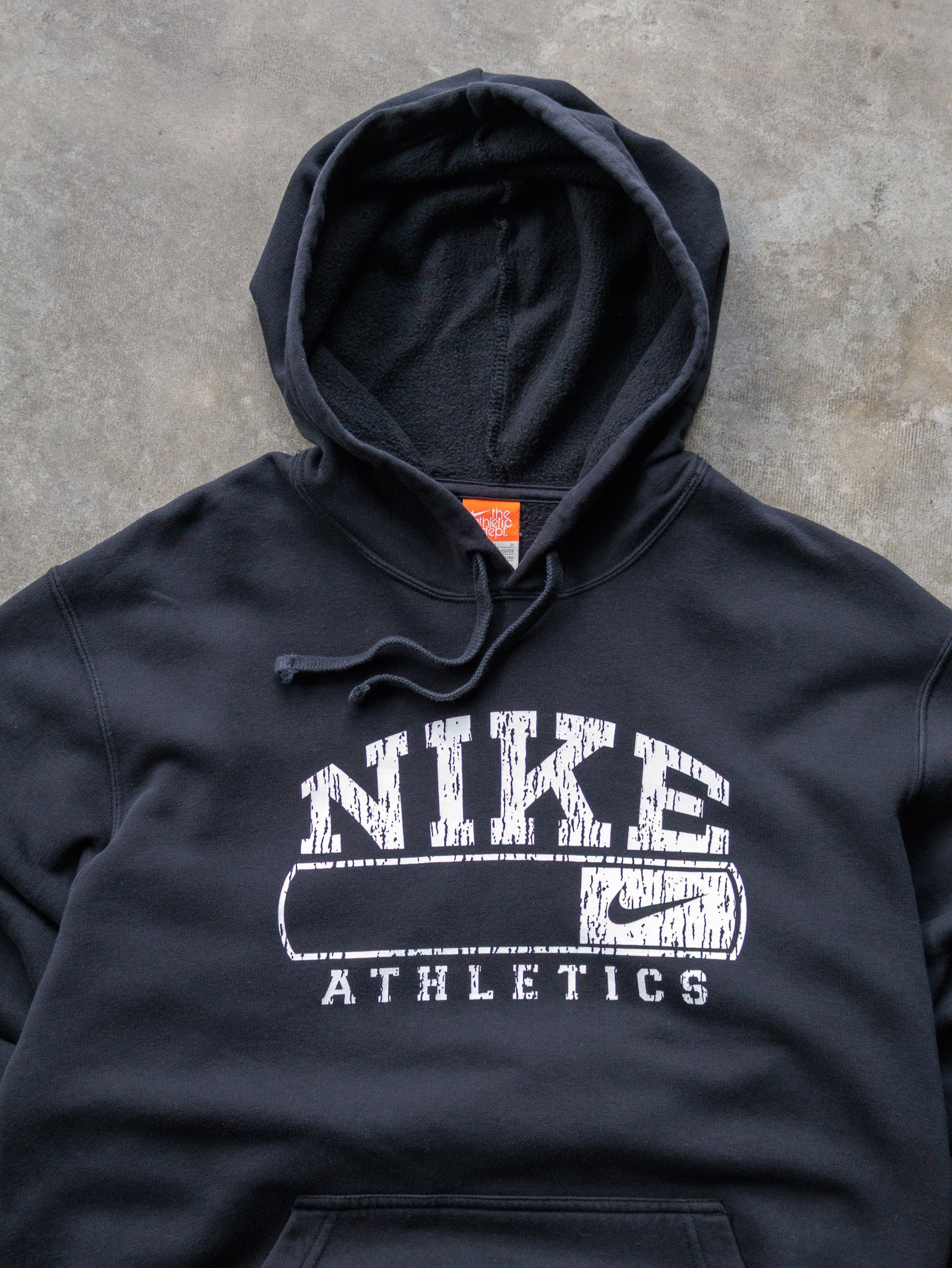 Vintage 00s Black Nike Athletics Hoodie (M)