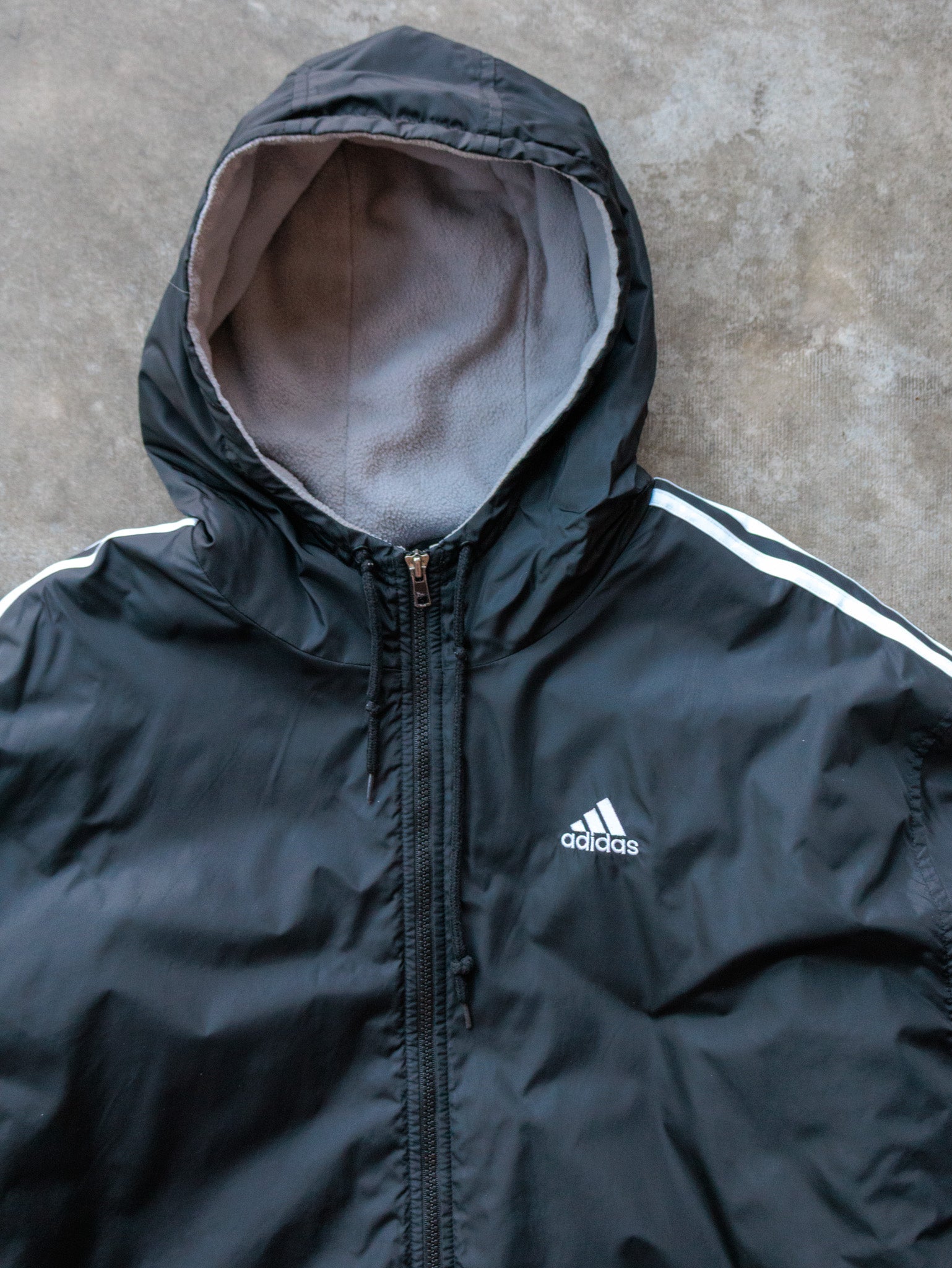 Vintage 00s Black Adidas Jacket (L)