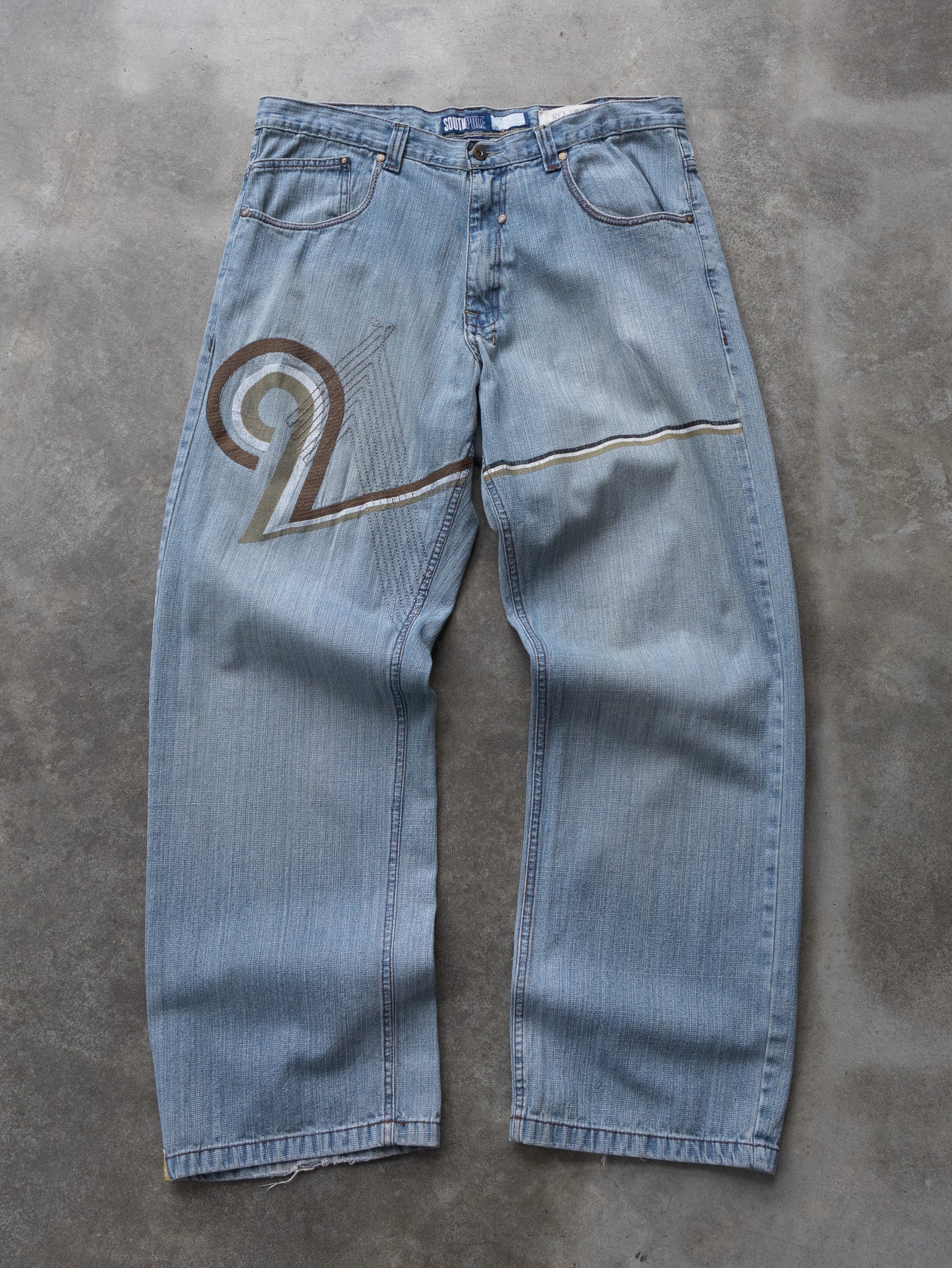 Vintage Blue Southpole Jeans (W36)