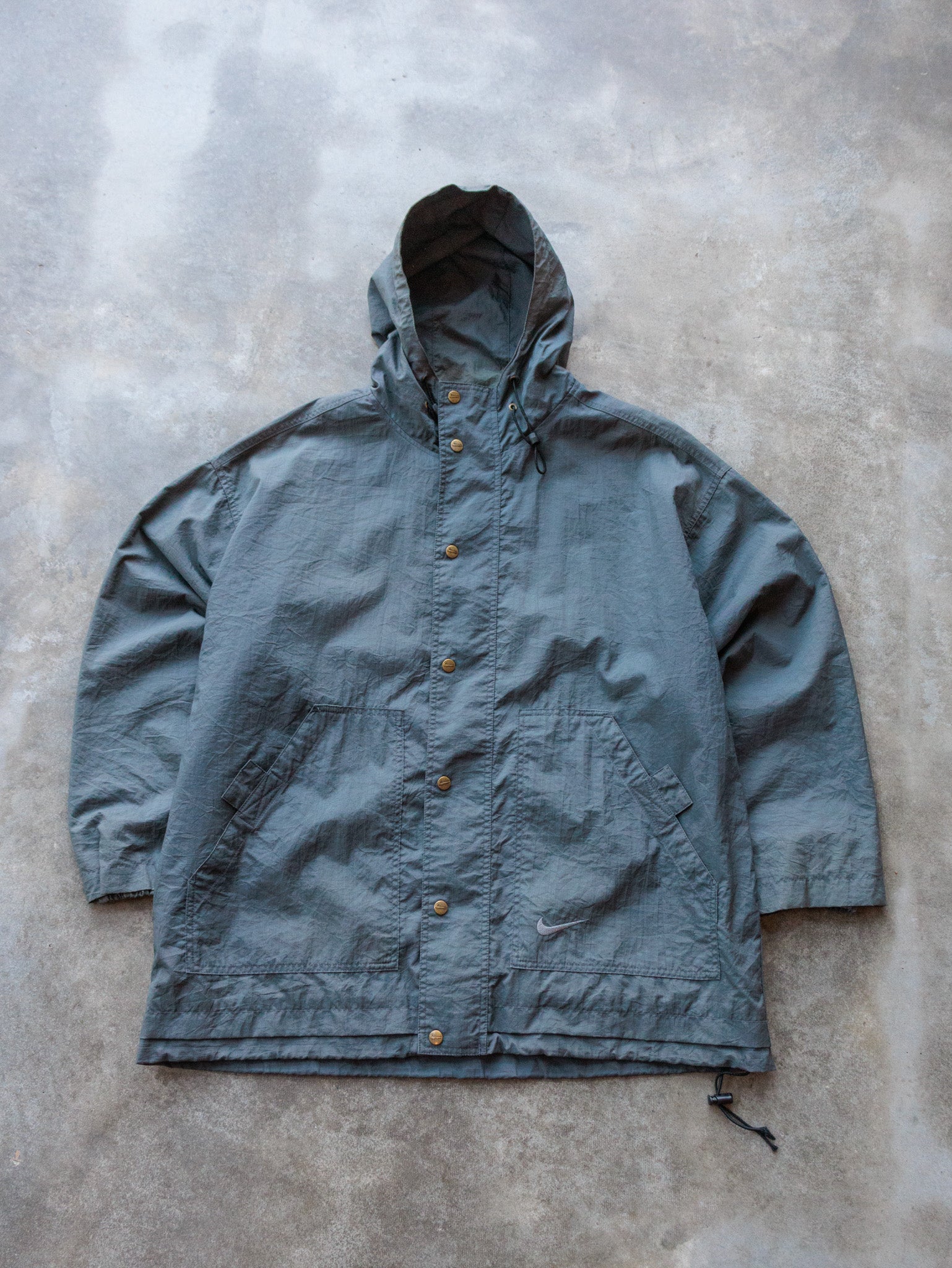 Vintage 90s Grey Nike Jacket (M)