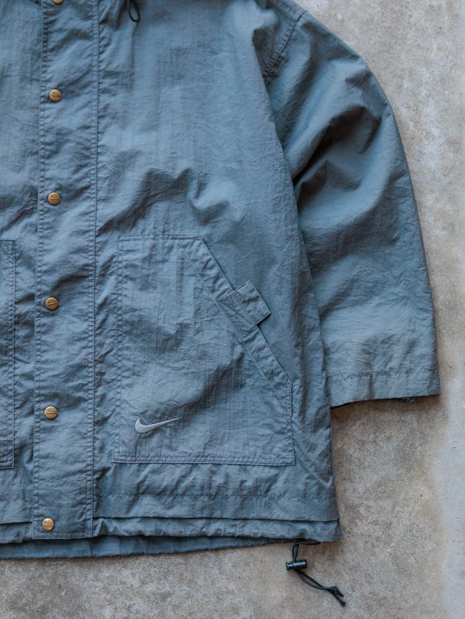 Vintage 90s Grey Nike Jacket (M)
