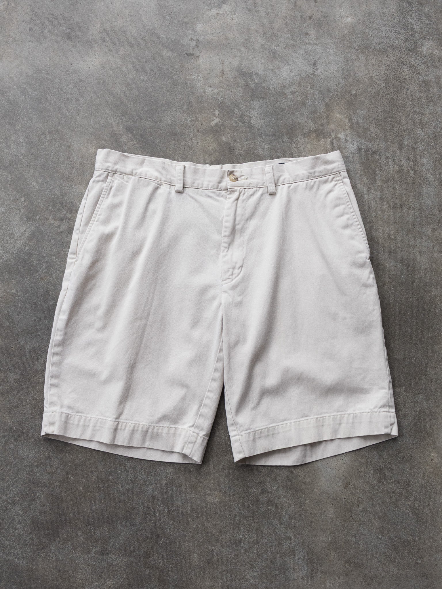 Vintage Beige Ralph Lauren Shorts (W33)