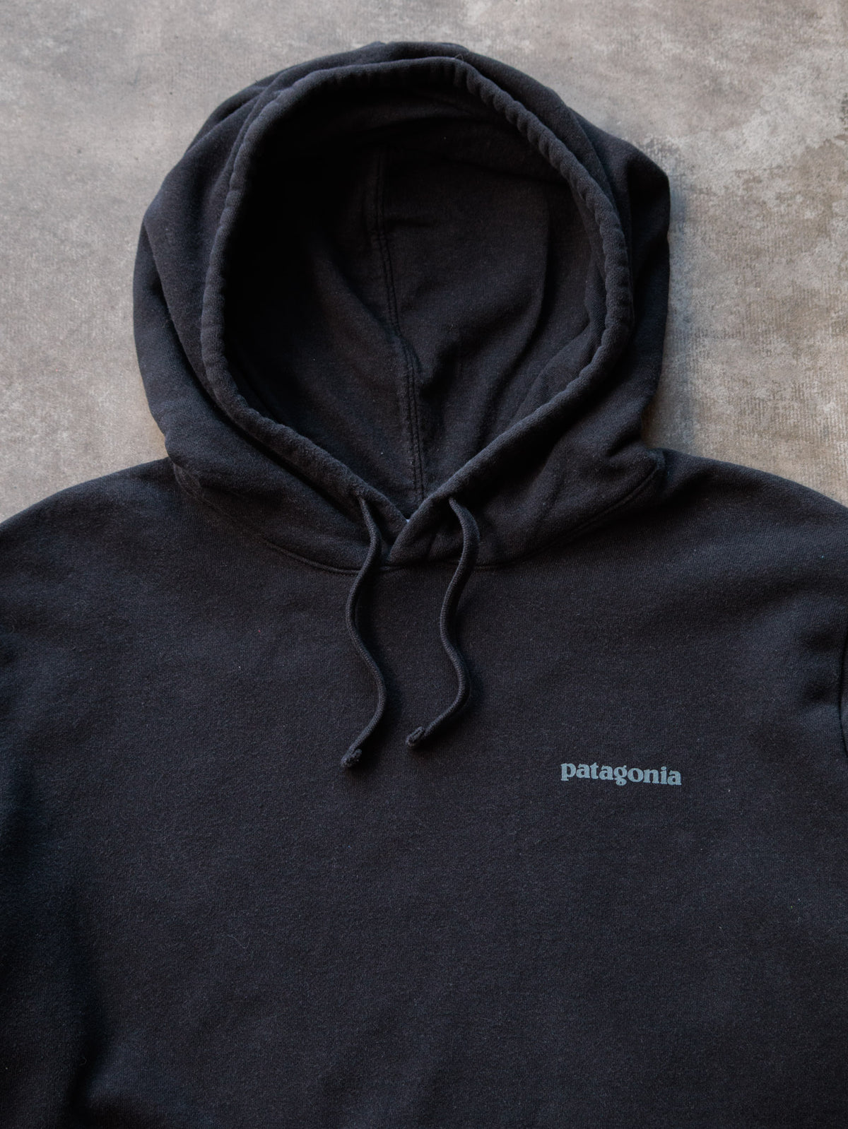 Vintage Black Patagonia Hoodie (L)