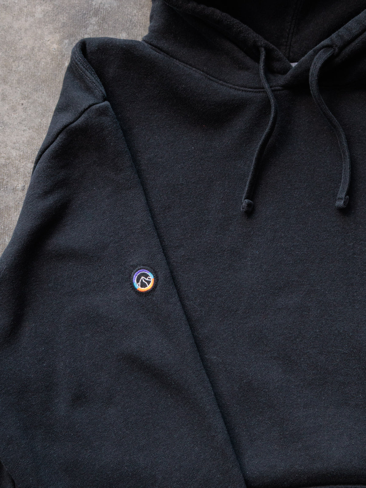 Vintage Black Patagonia Hoodie (L)