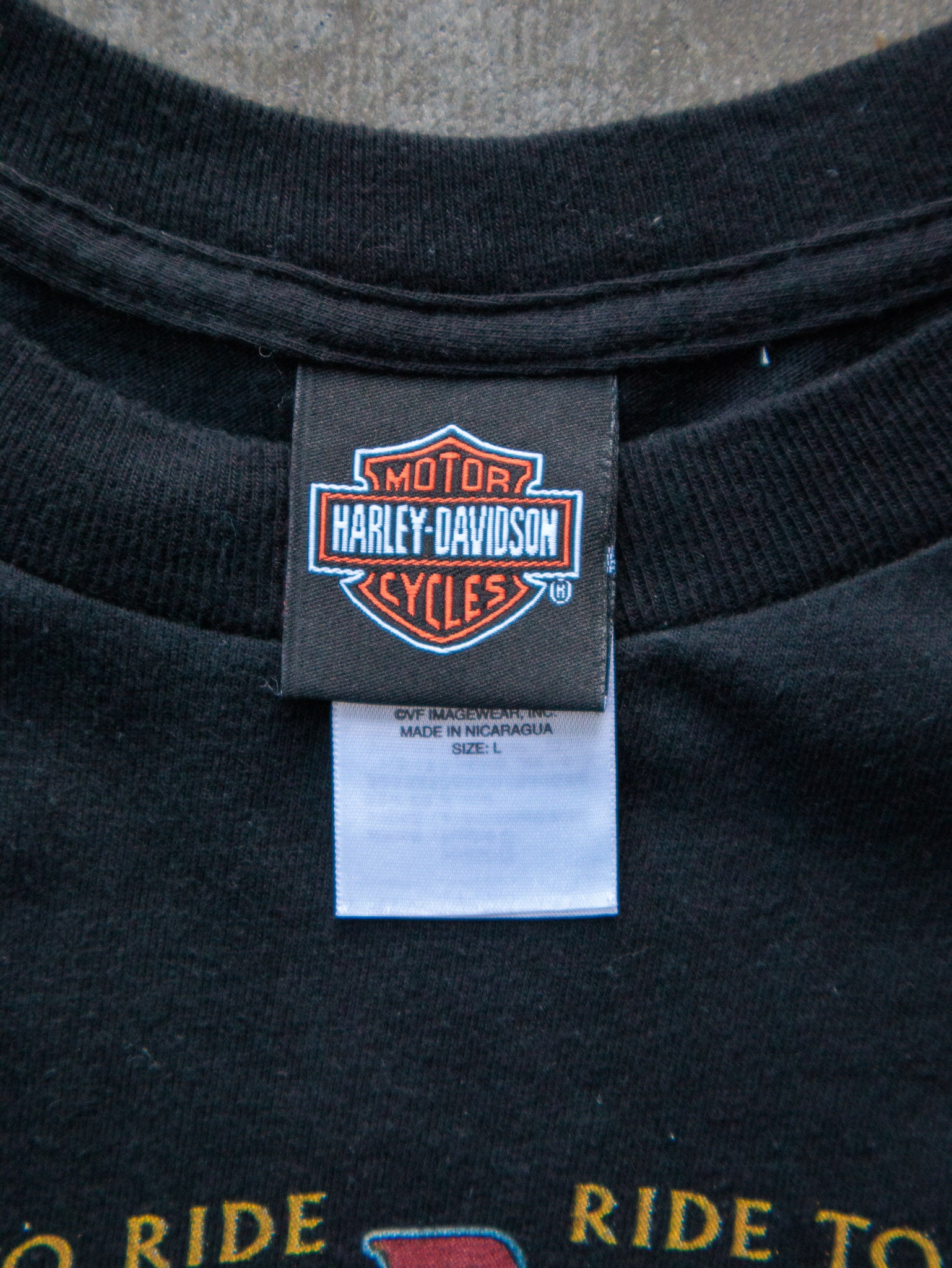 Vintage 2009 Harley-Davidson Lynnwood Washington Long Sleeve (L)