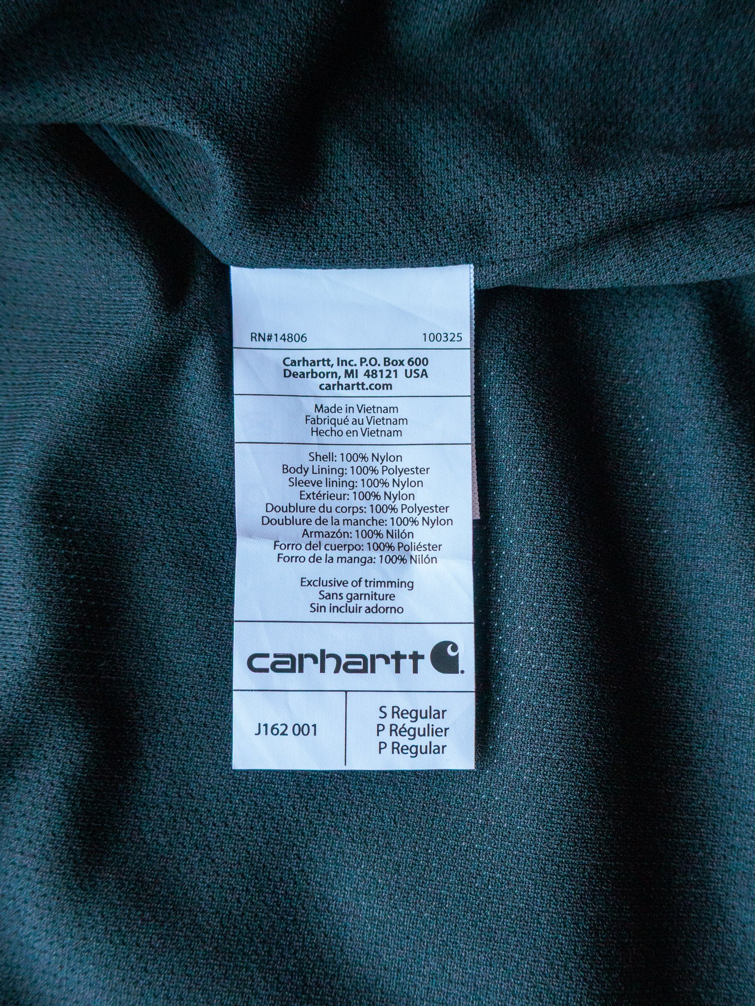 Vintage Black Carhartt Jacket (S)