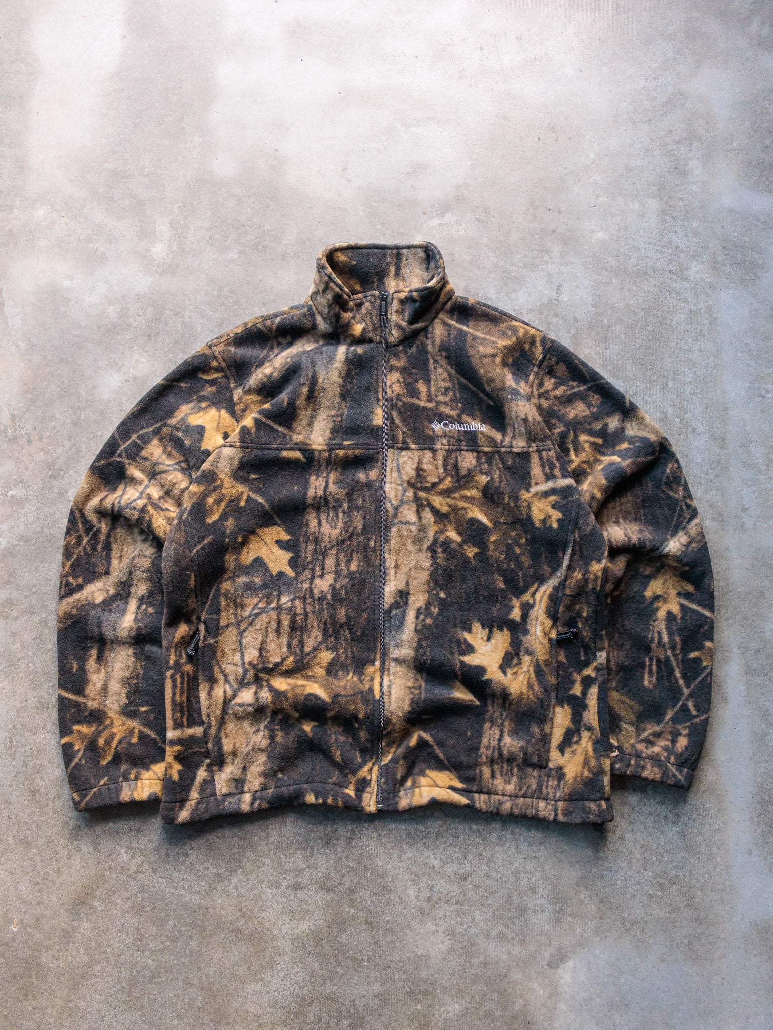 Vintage Columbia Realtree Camo Fleece (L)