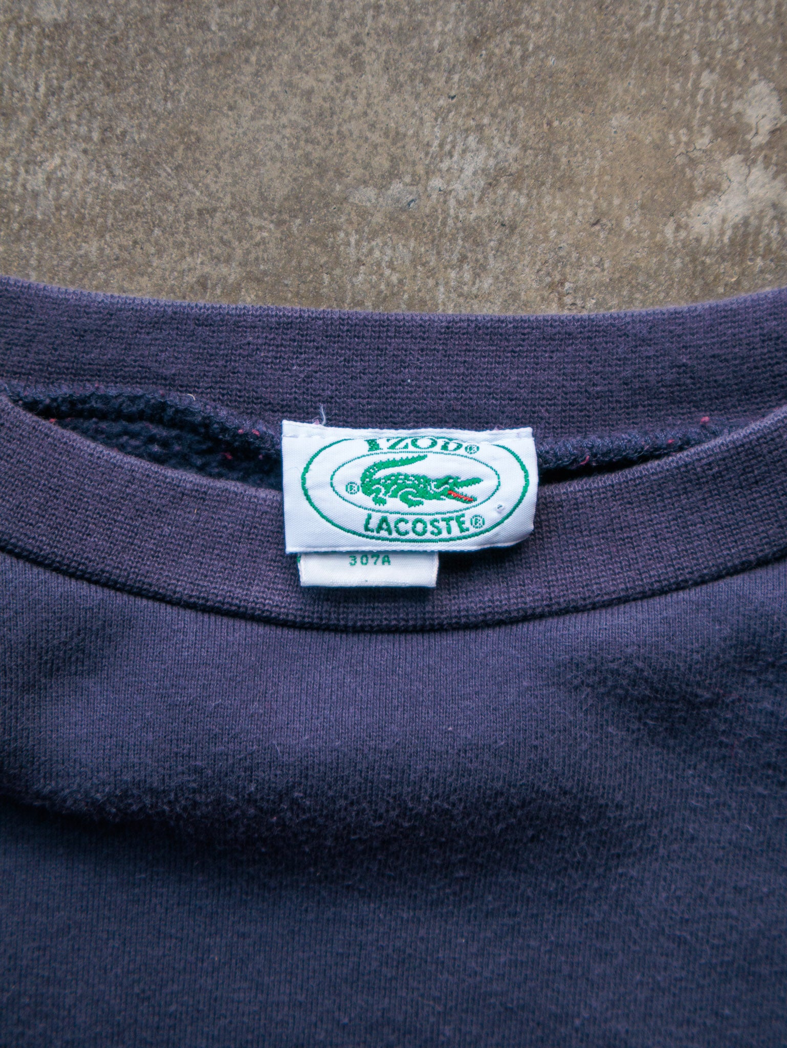 Vintage 90s Navy & Red Izod Lacoste Sweatshirt (M)