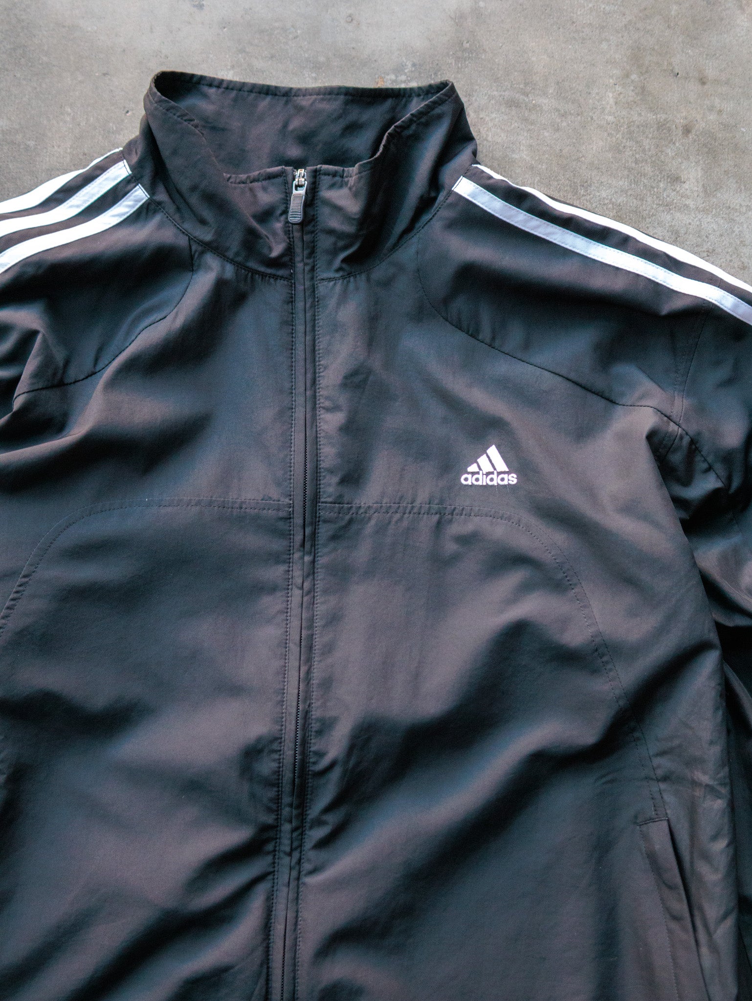 Vintage 00s Black Adidas Jacket (L)