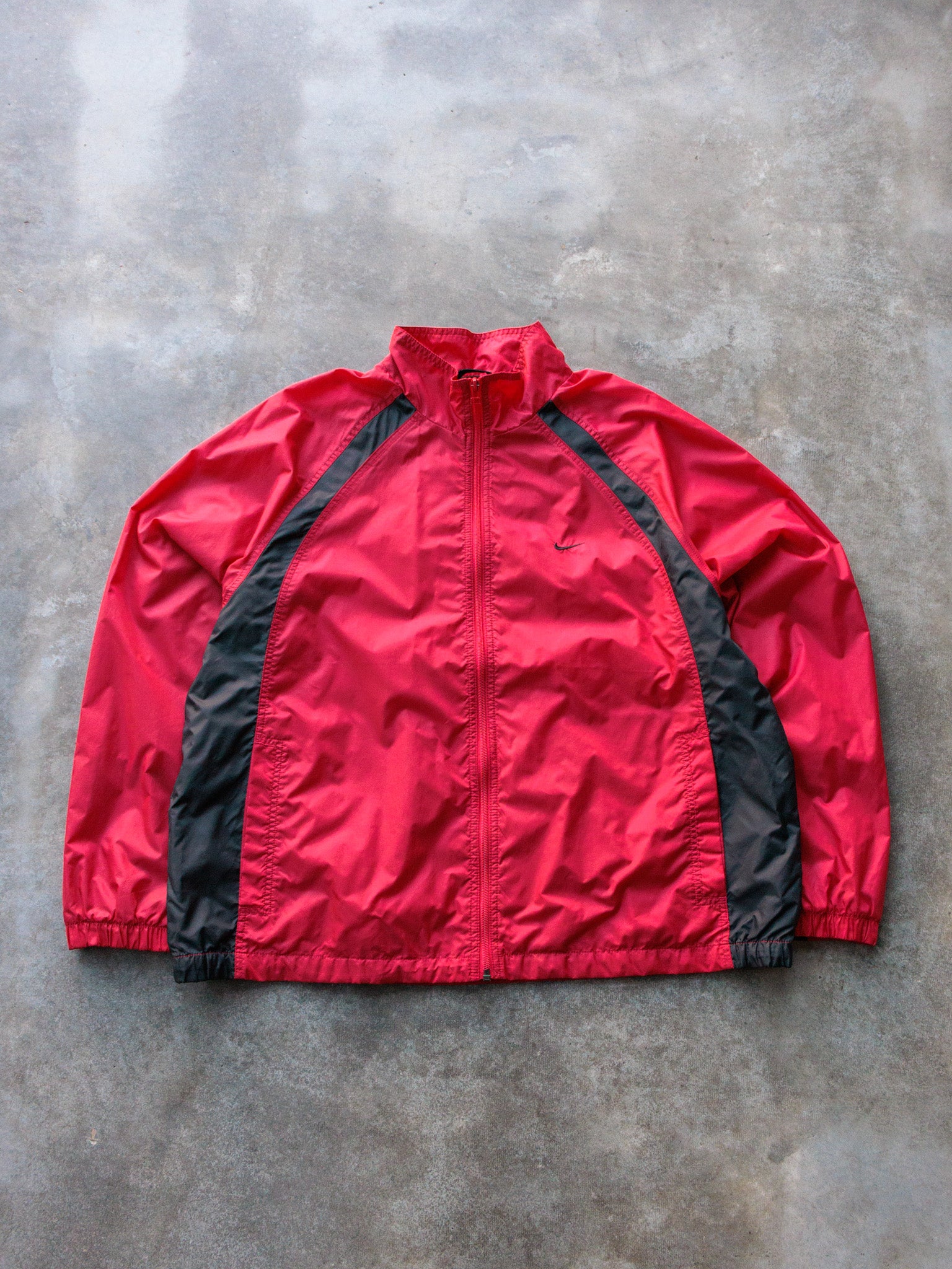 Vintage 00s Red & Black Nike Jacket (L)