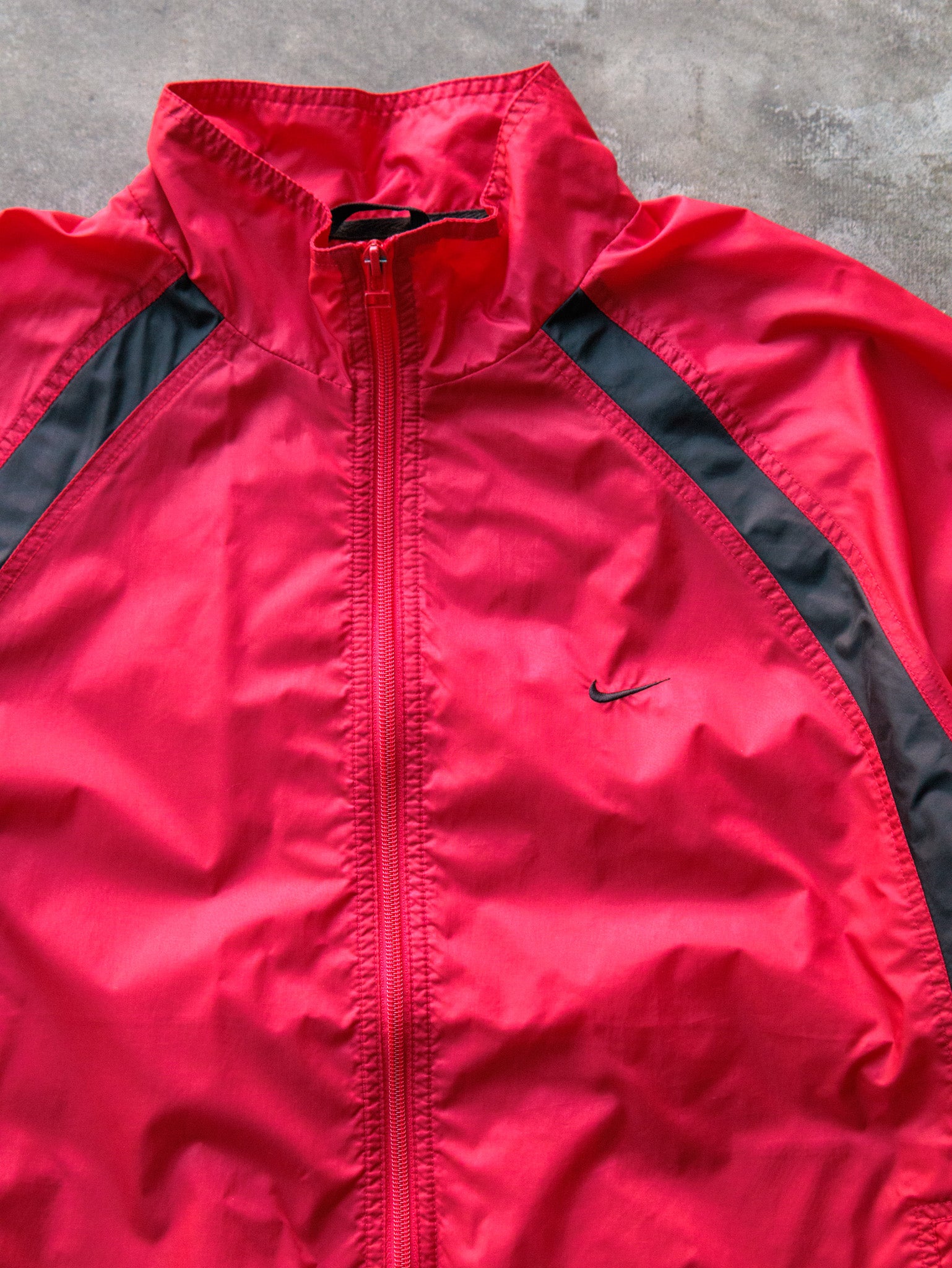 Vintage 00s Red & Black Nike Jacket (L)