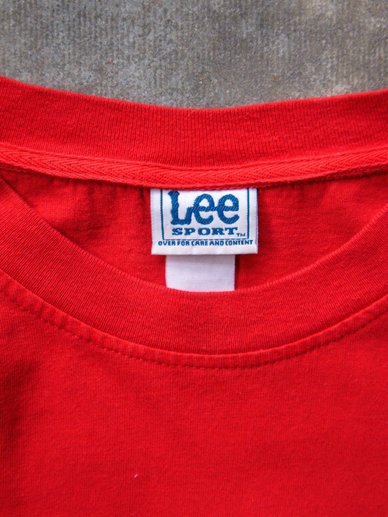 Vintage 90s Red Detroit Red Wings Tee (XL)