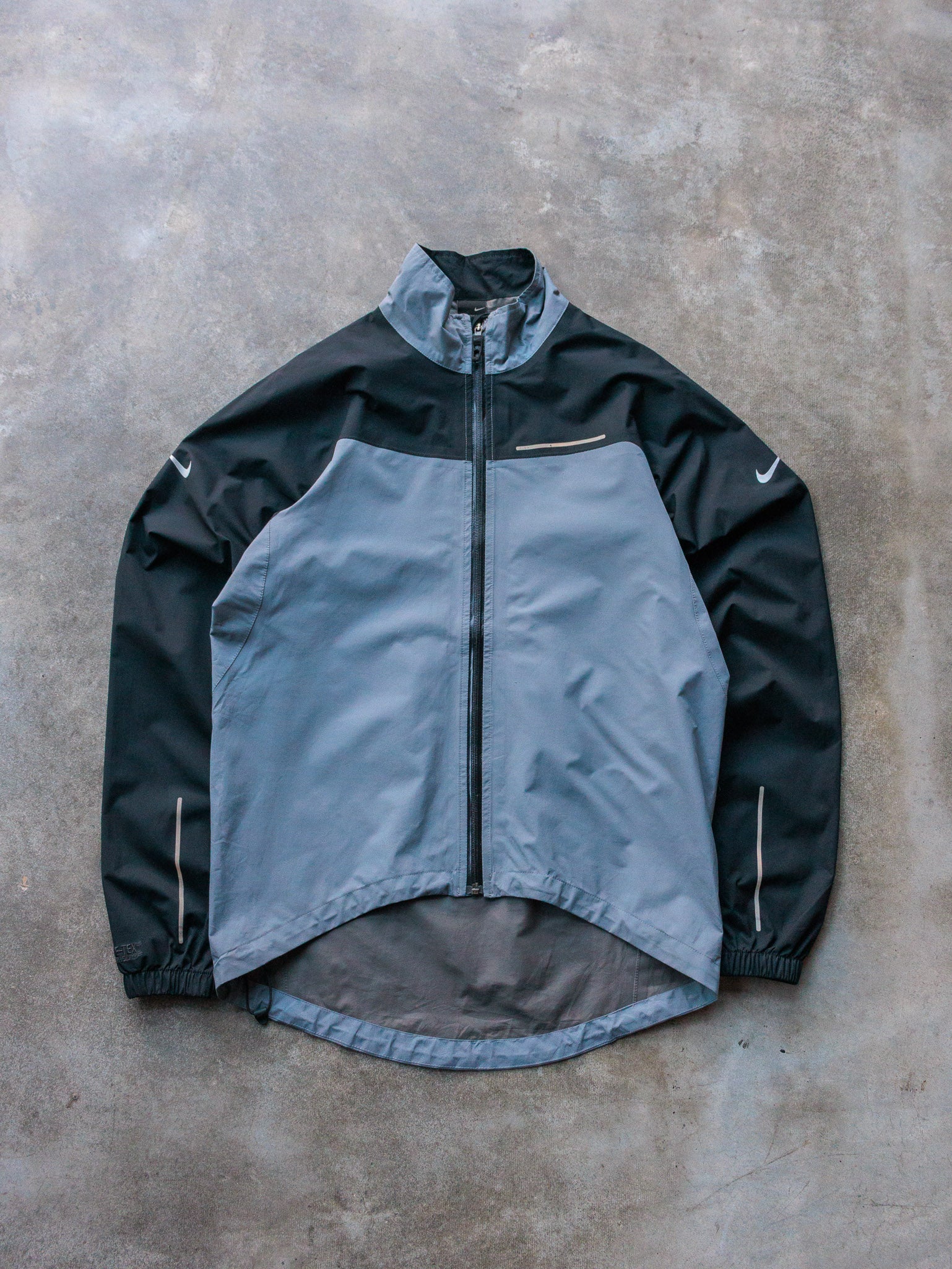 Vintage 00s Steel Grey Nike Windbreaker Jacket (M)