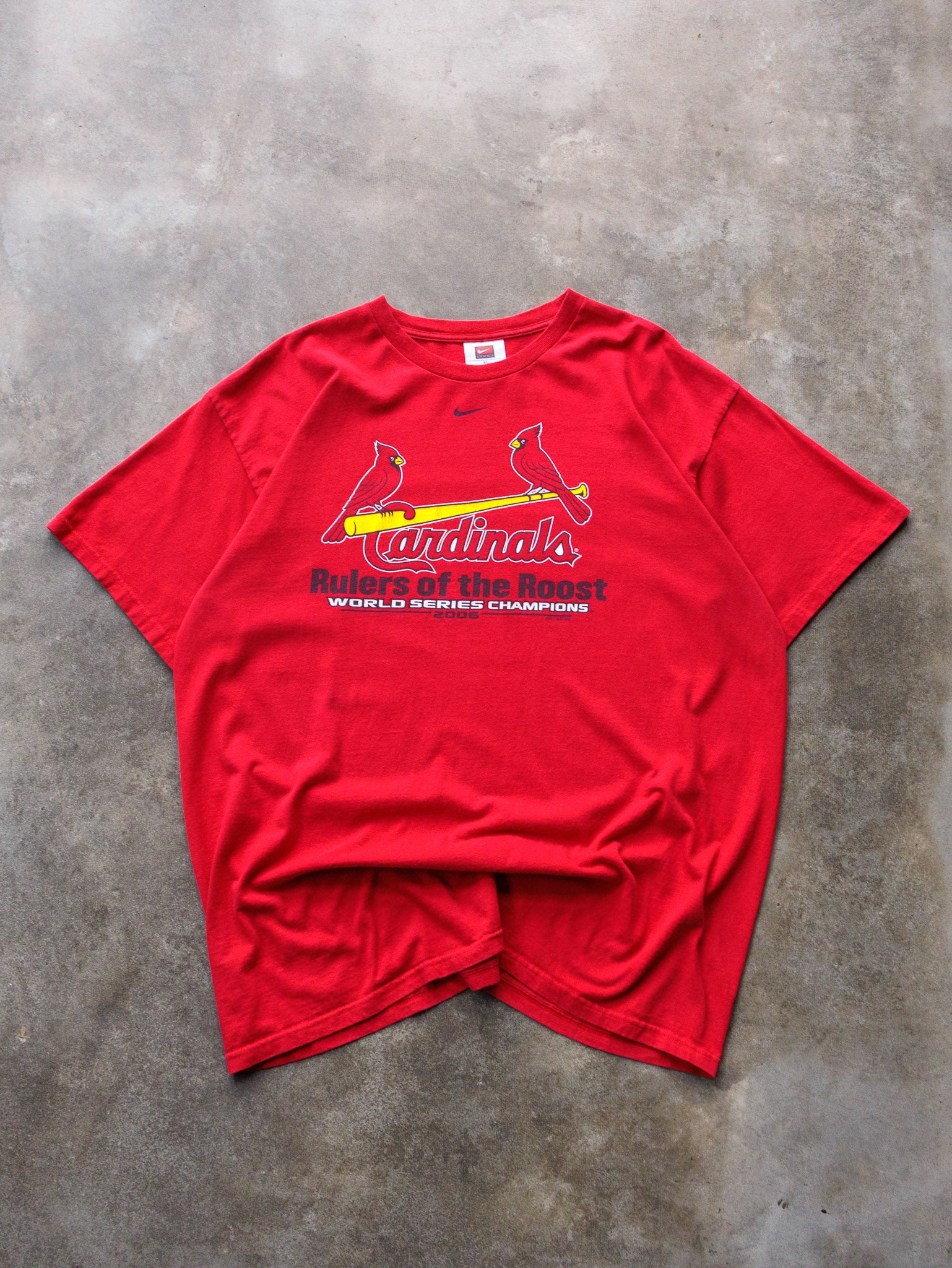 Vintage 2006 Nike St. Louis Cardinals World Series Champs Tee (XL)