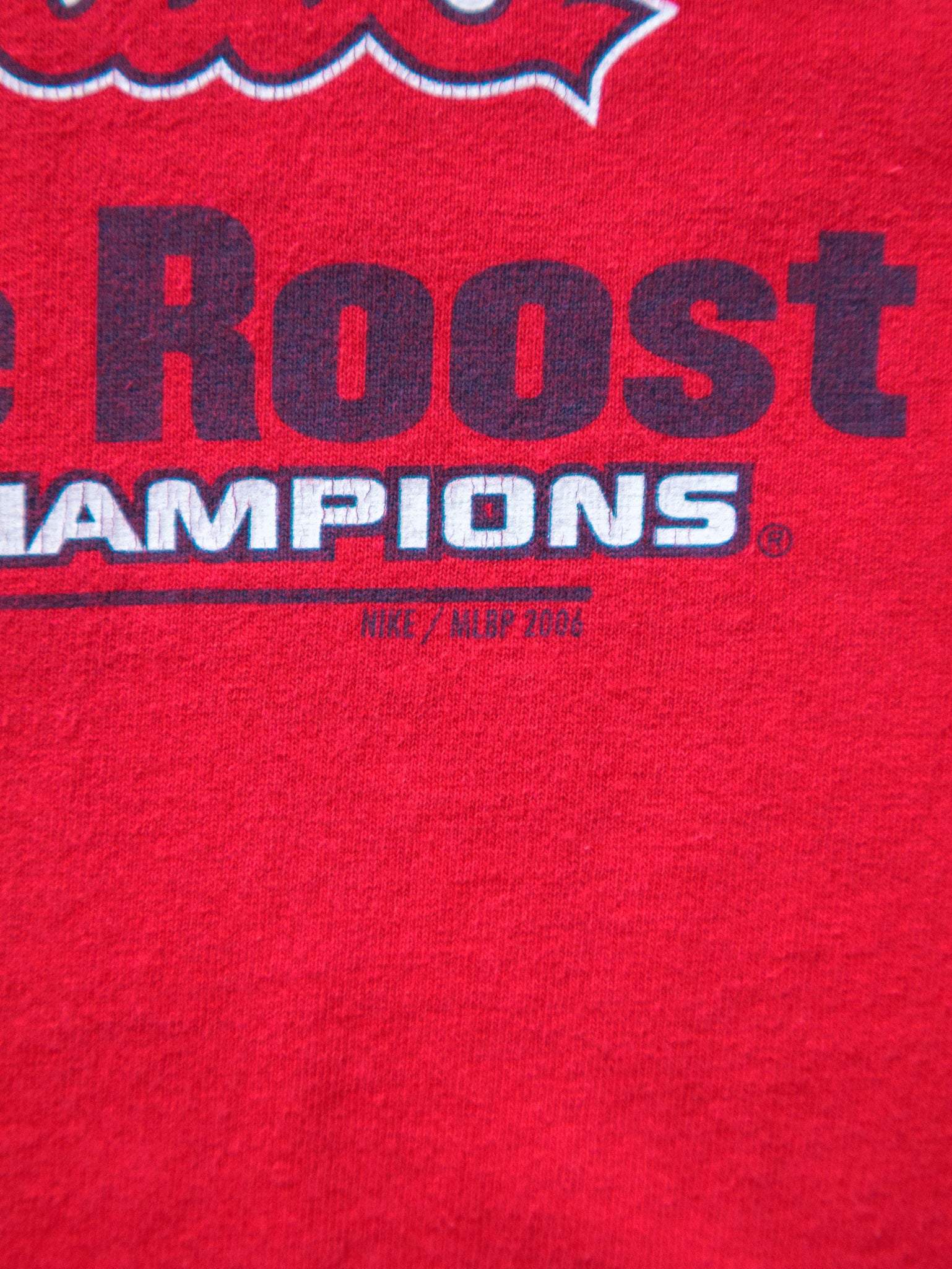 Vintage 2006 Nike St. Louis Cardinals World Series Champs Tee (XL)