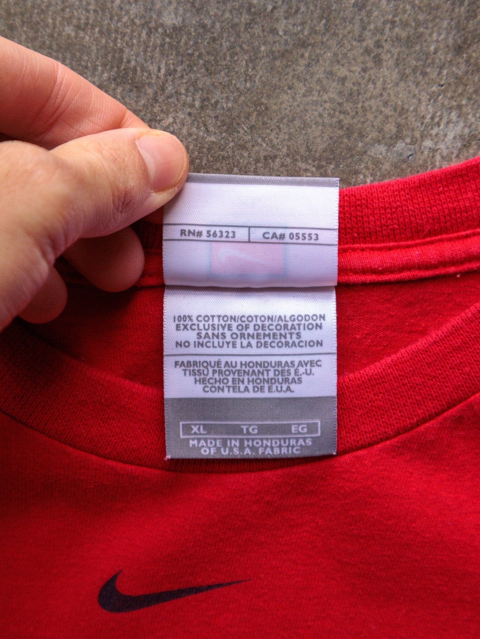 Vintage 2006 Nike St. Louis Cardinals World Series Champs Tee (XL)