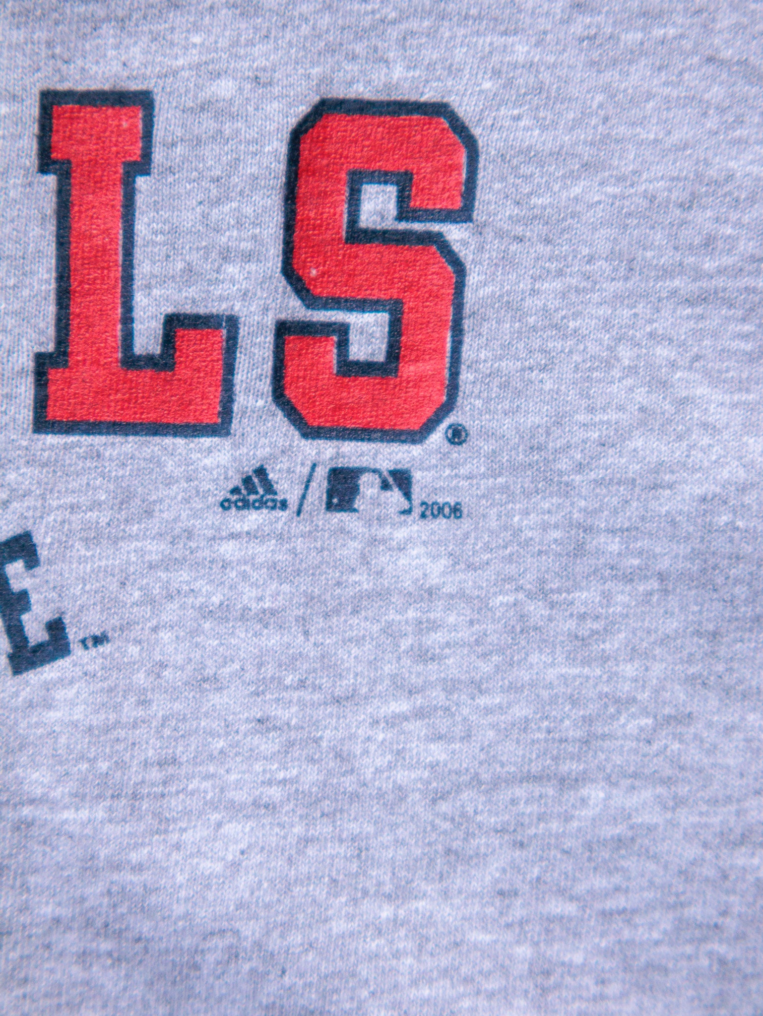 Vintage 2006 Grey Adidas St. Louis Cardinals Tee (M)