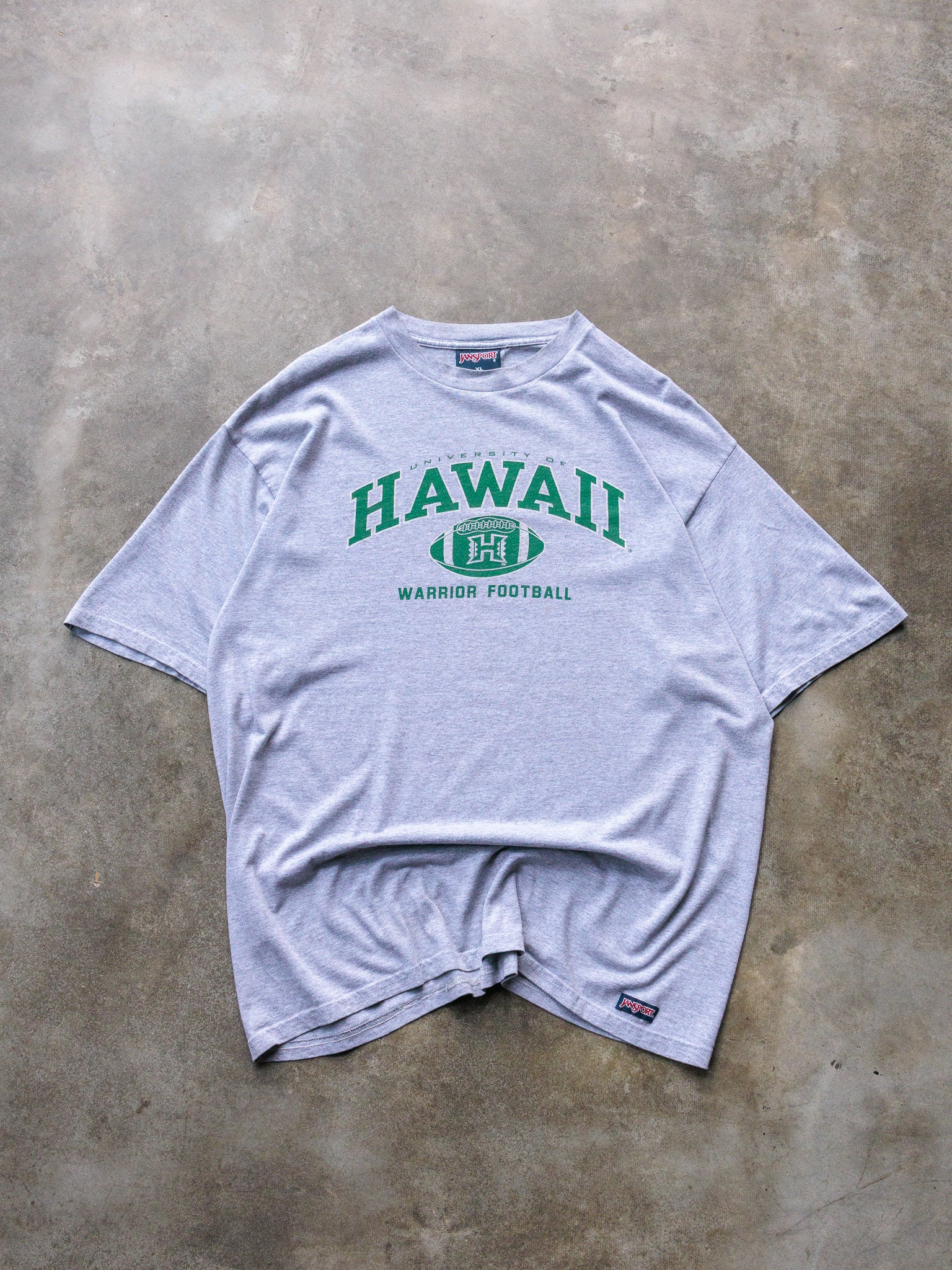 Vintage 90s University of Hawaii Warrior Football Tee (XL)