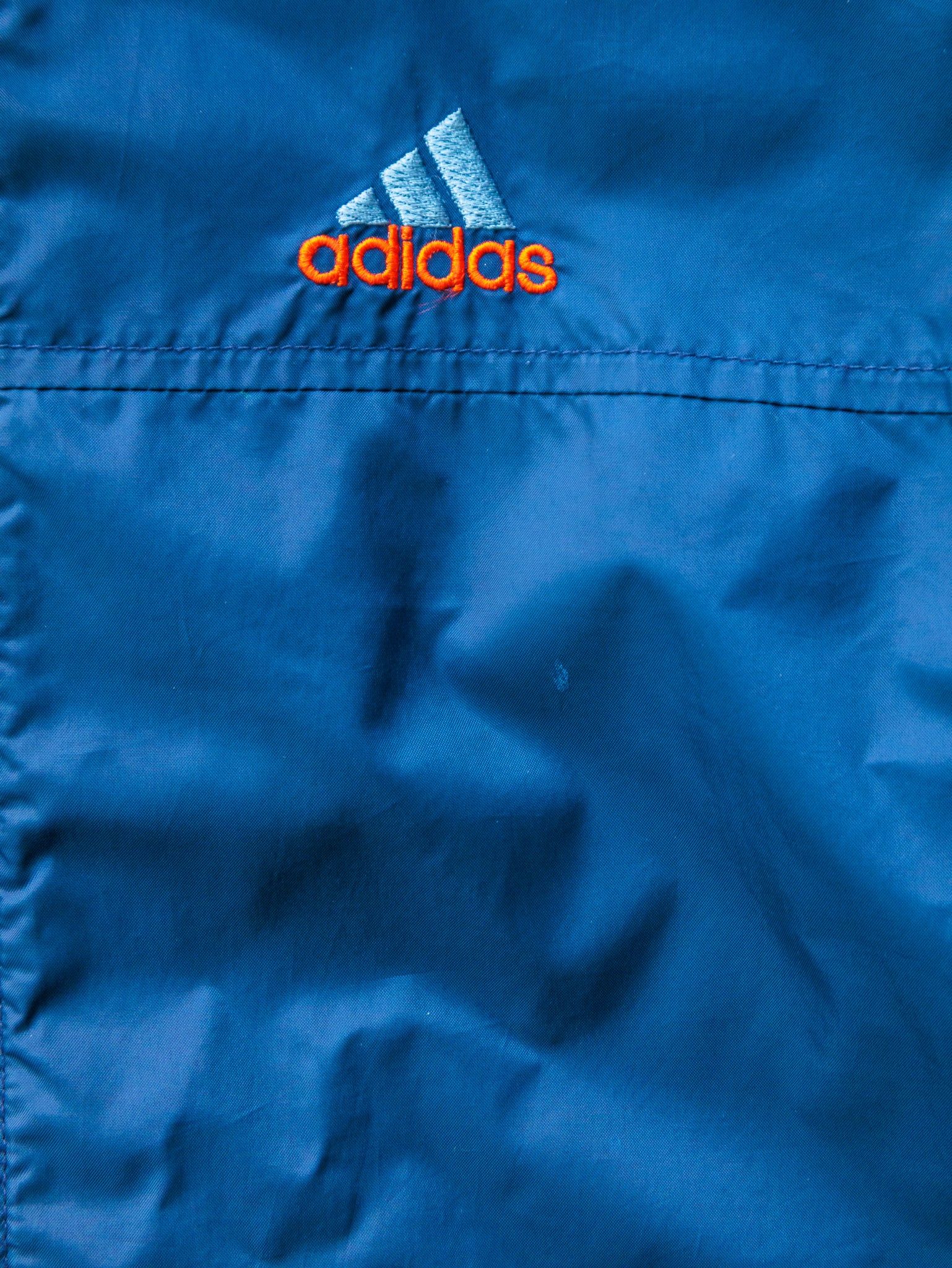 Vintage 00s Teal Adidas Windbreaker Jacket (XL)