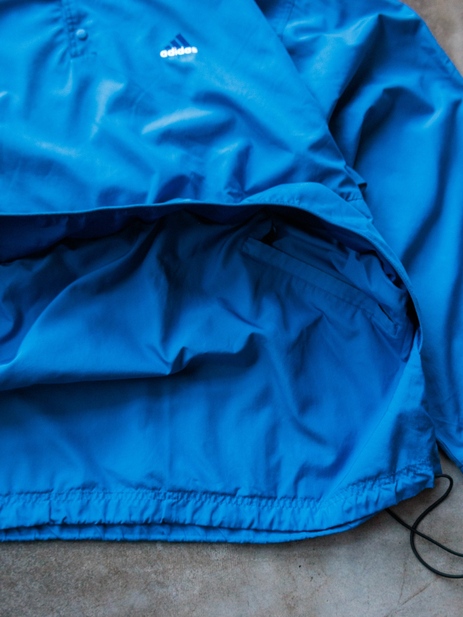 Vintage 90s Blue Adidas Jacket (XL)