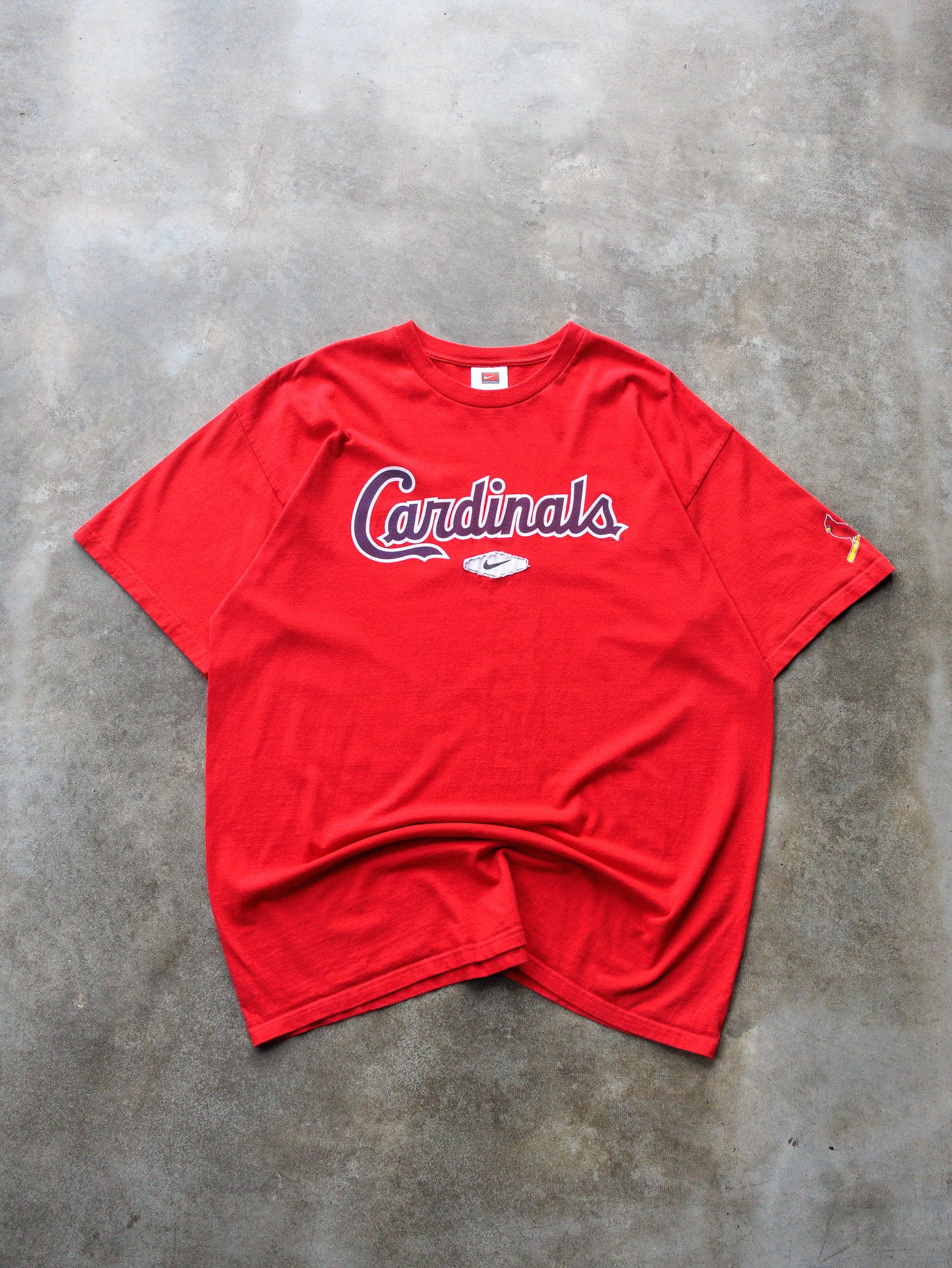 Vintage 00s Red Nike St. Louis Cardinals Tee (XL)
