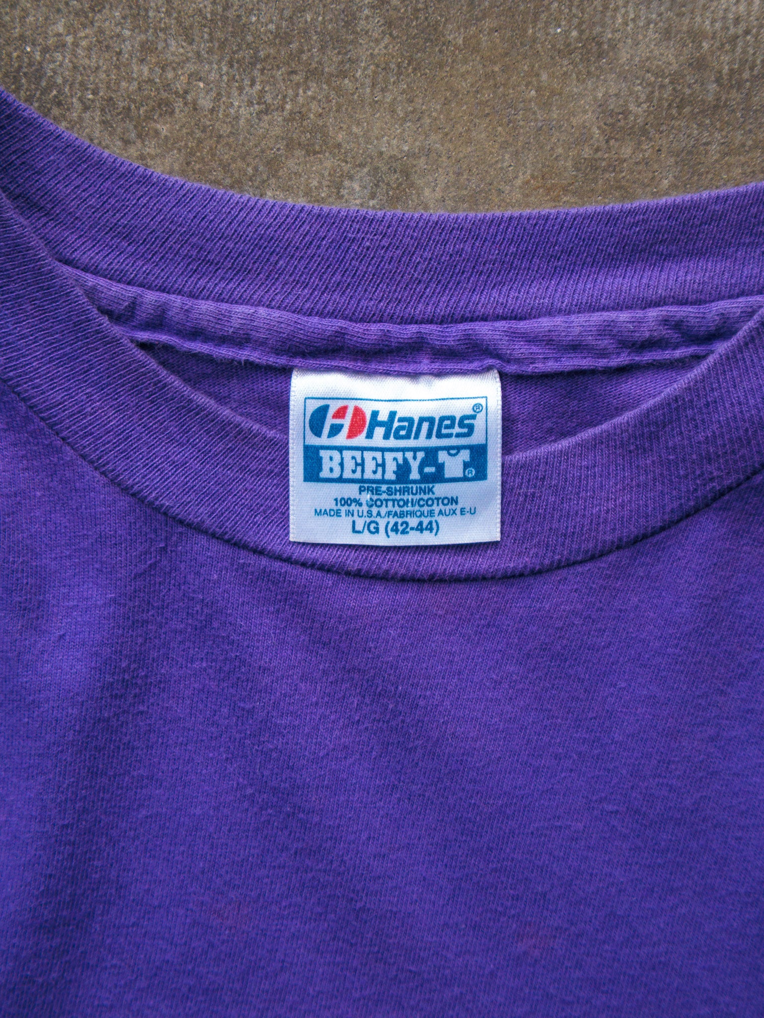 Vintage 90s Purple Hard Rock Cafe Chicago Tee (L)