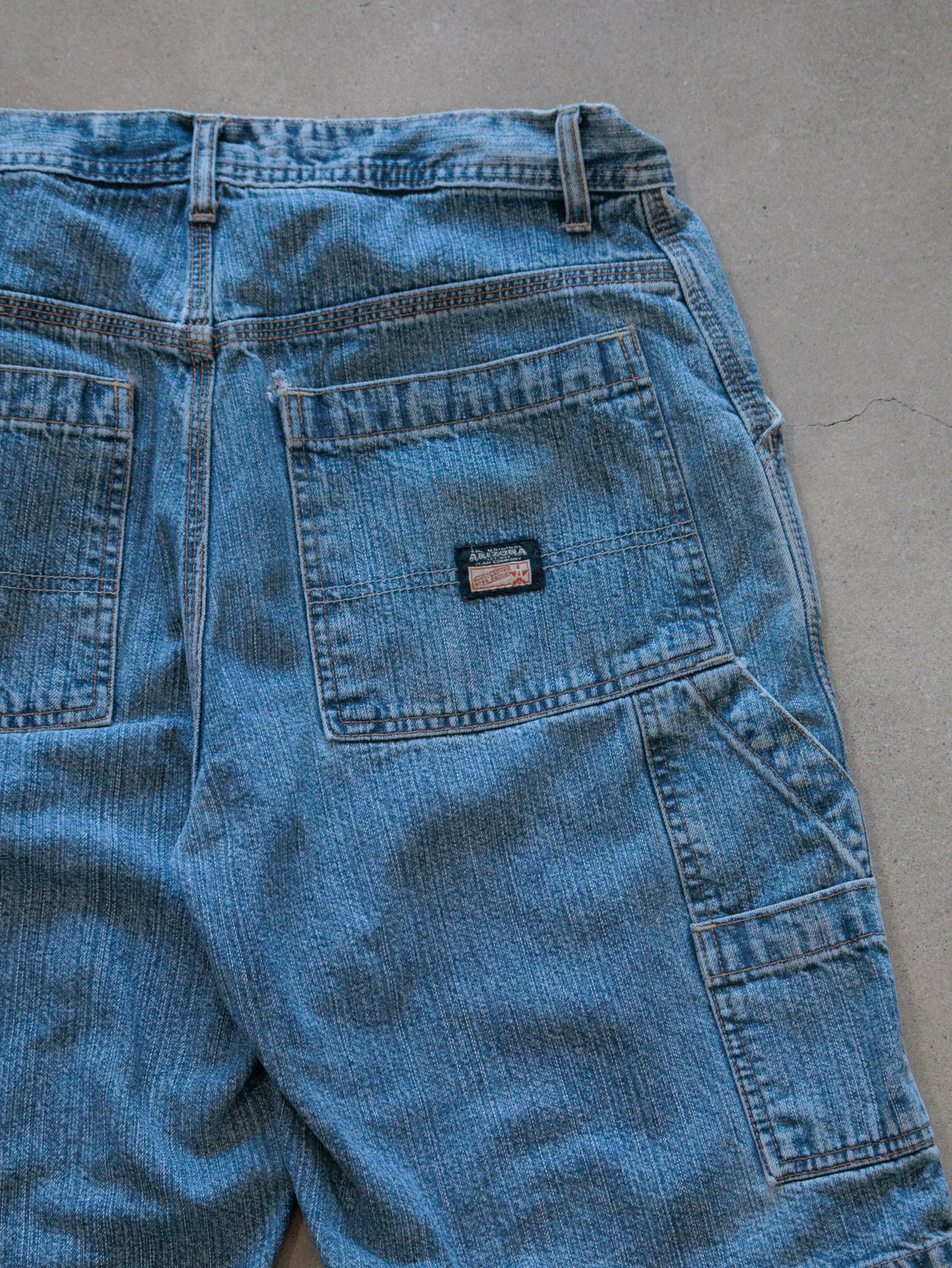Vintage 00s Blue Arizona Carpenter Shorts (W32)