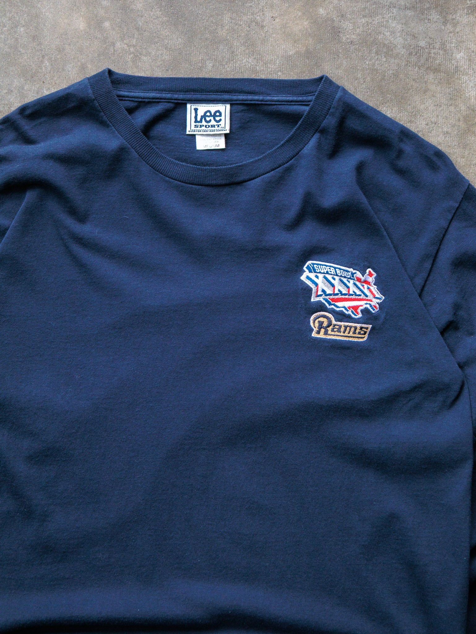 Vintage 2002 St. Louis Rams Super Bowl Long Sleeve (M)