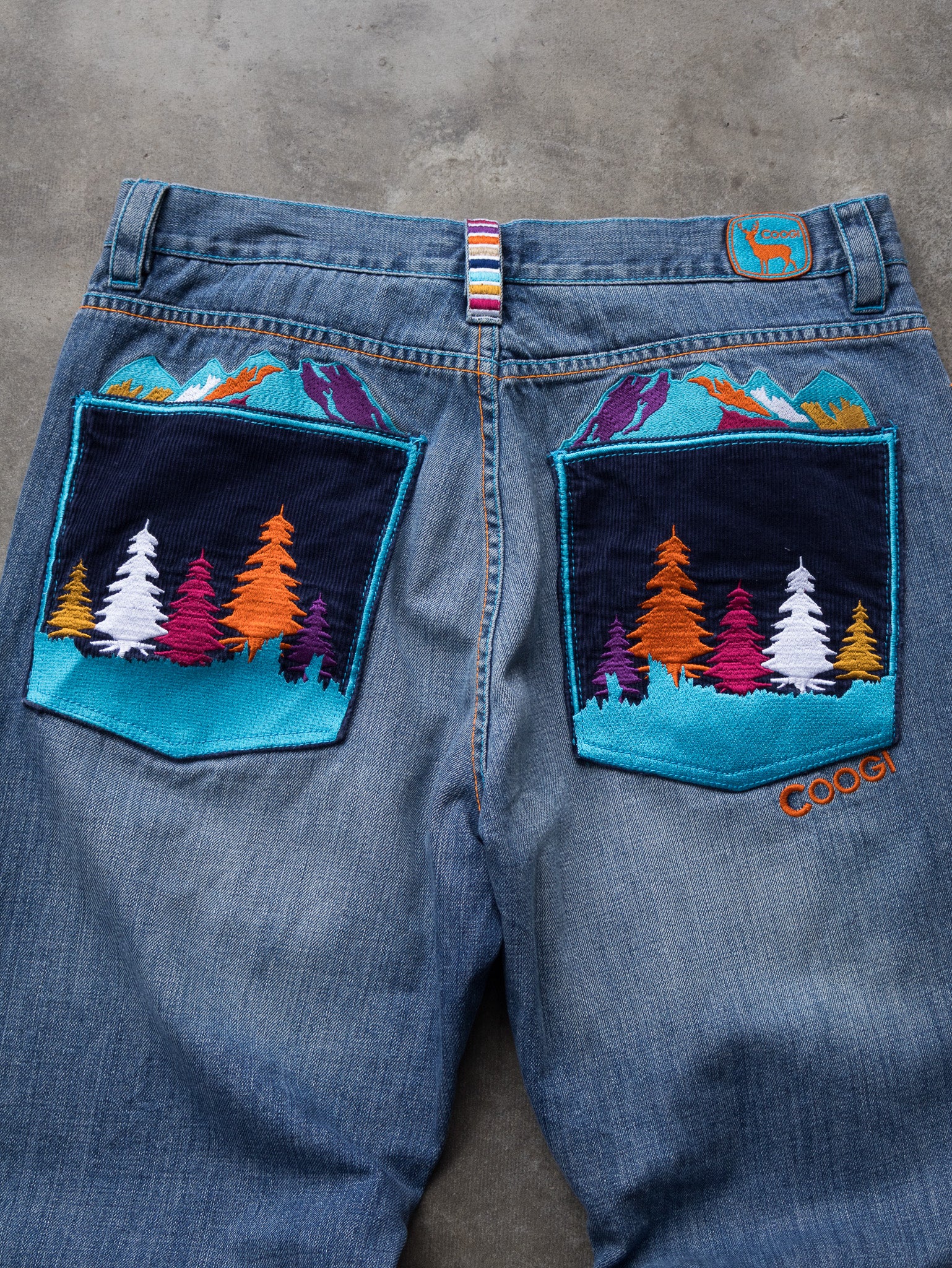 Vintage Blue Coogi Denim Jeans (W36)