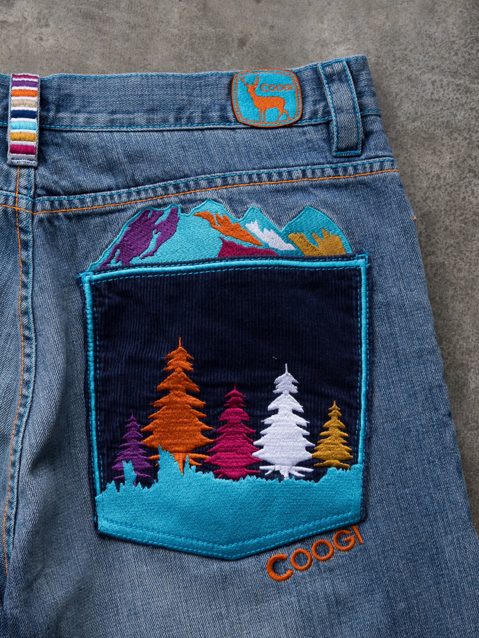 Vintage Blue Coogi Denim Jeans (W36)