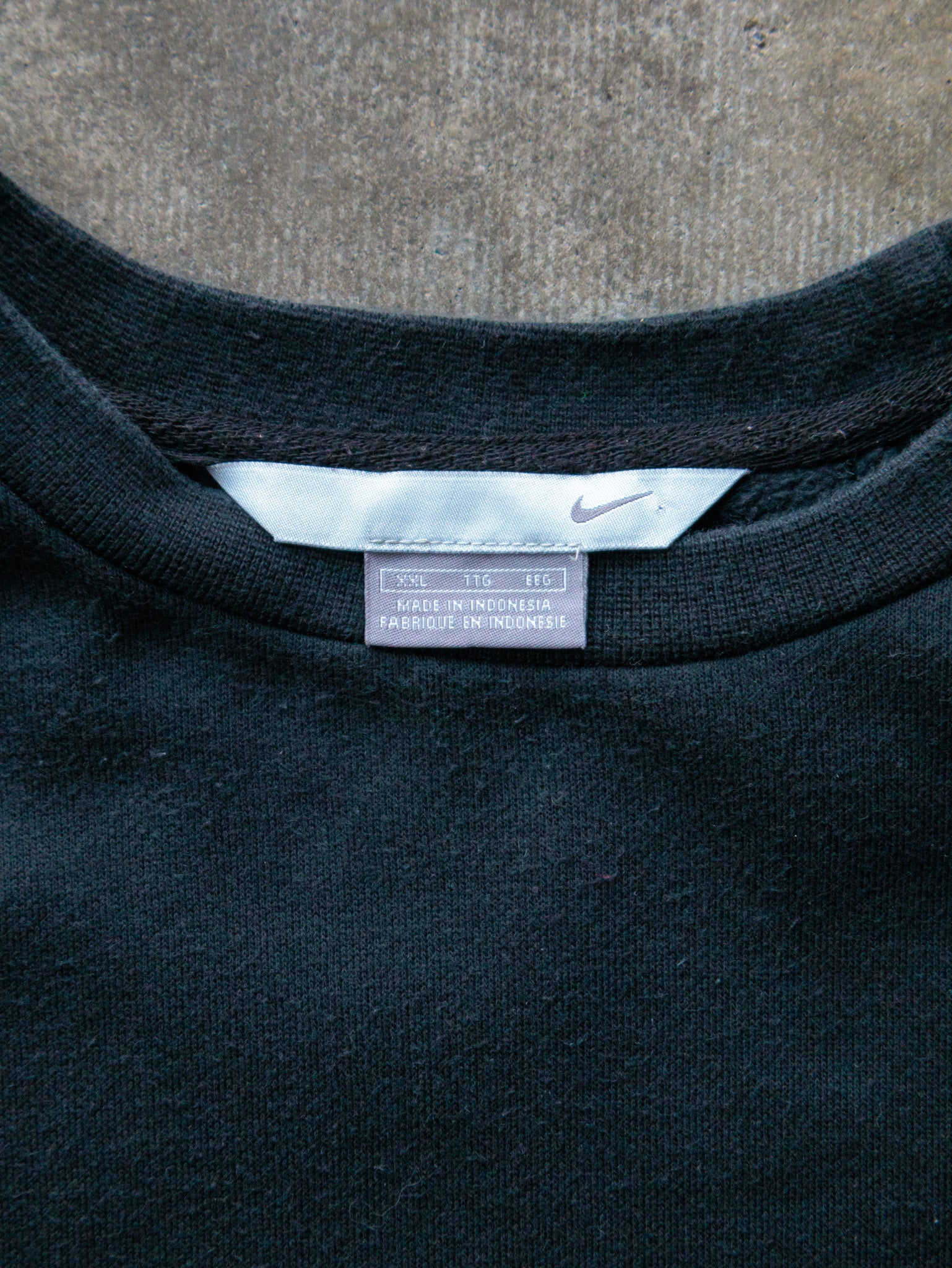 Vintage 00s Black Nike Sweatshirt (2XL)