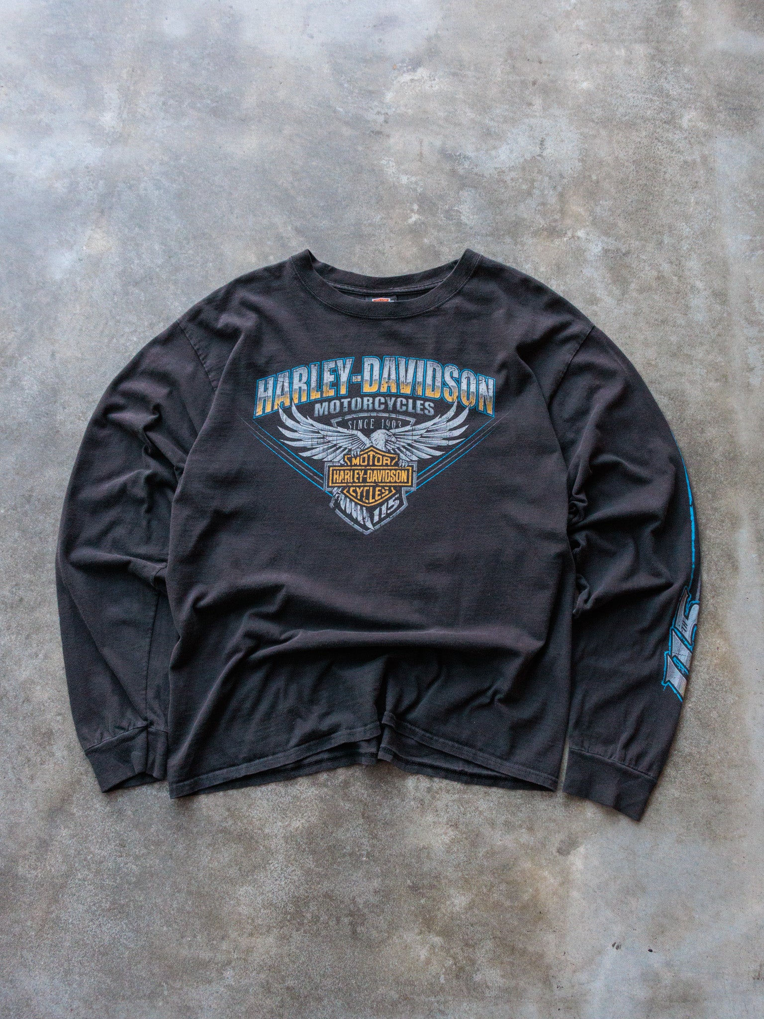 Black Harley-Davidson Binghamton NY 115th Anniversary Long Sleeve (L)