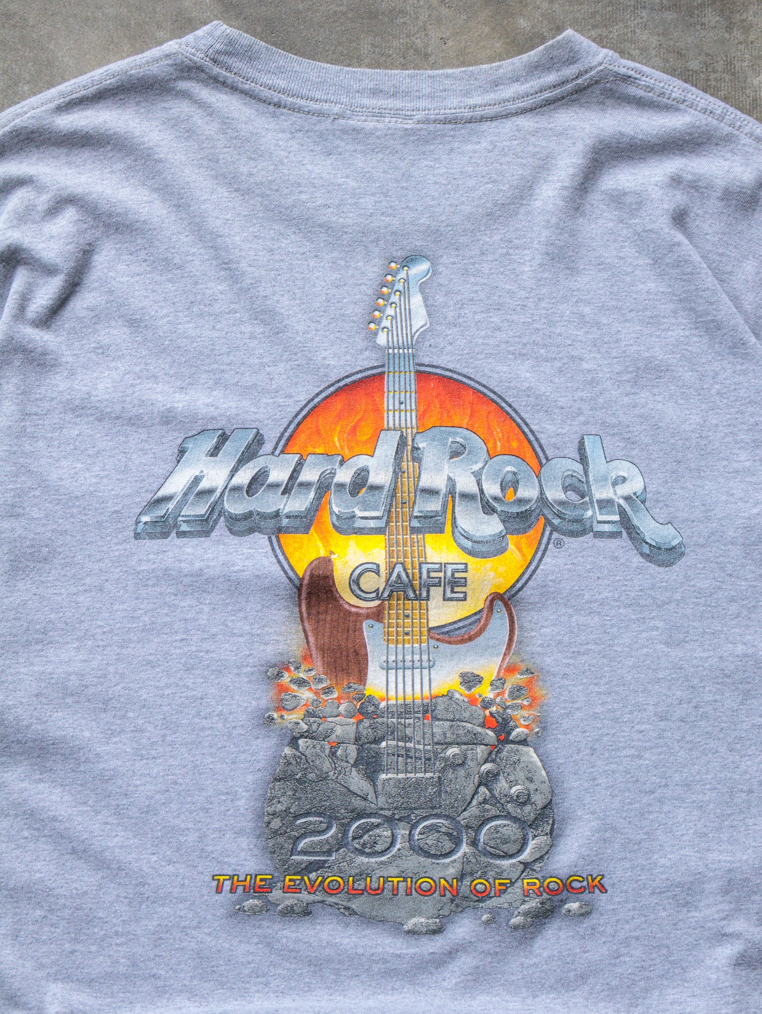 Vintage 2000 Hard Rock Cafe Washington D.C. "The Evolution of Rock" Tee (XL)
