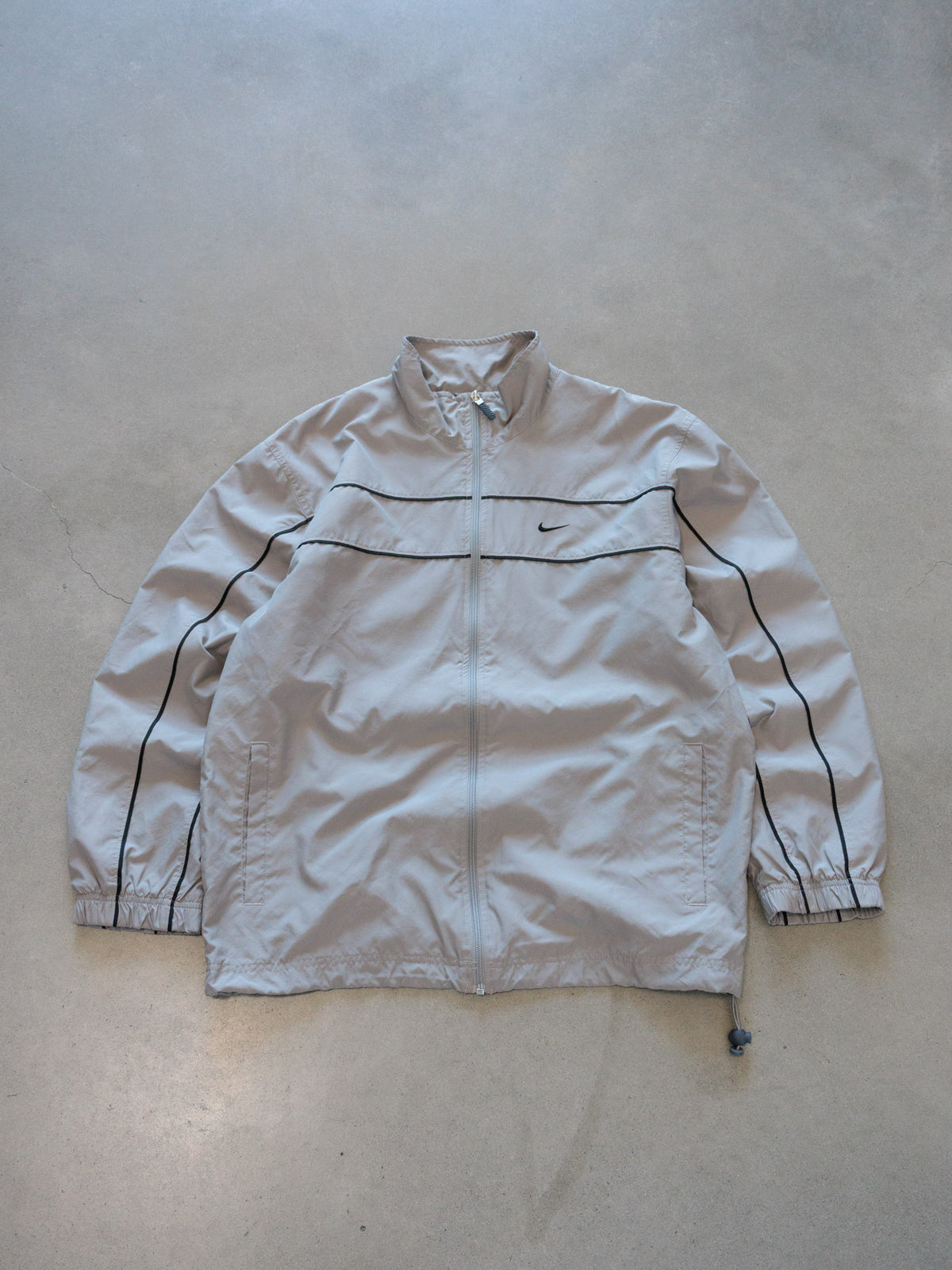 Vintage 00s Grey Nike Windbreaker (M)